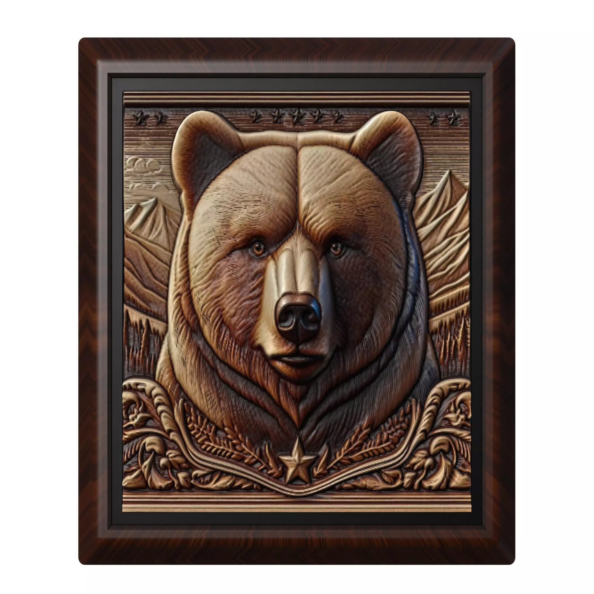 Bear Animal 3D print model_0