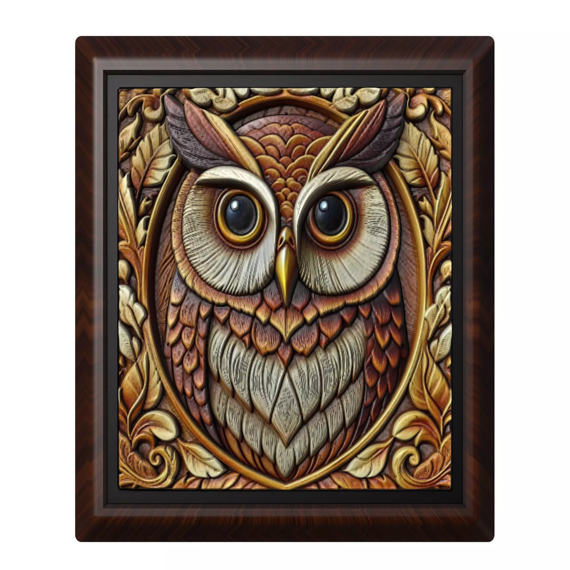 Owl Animal 3D print model_0