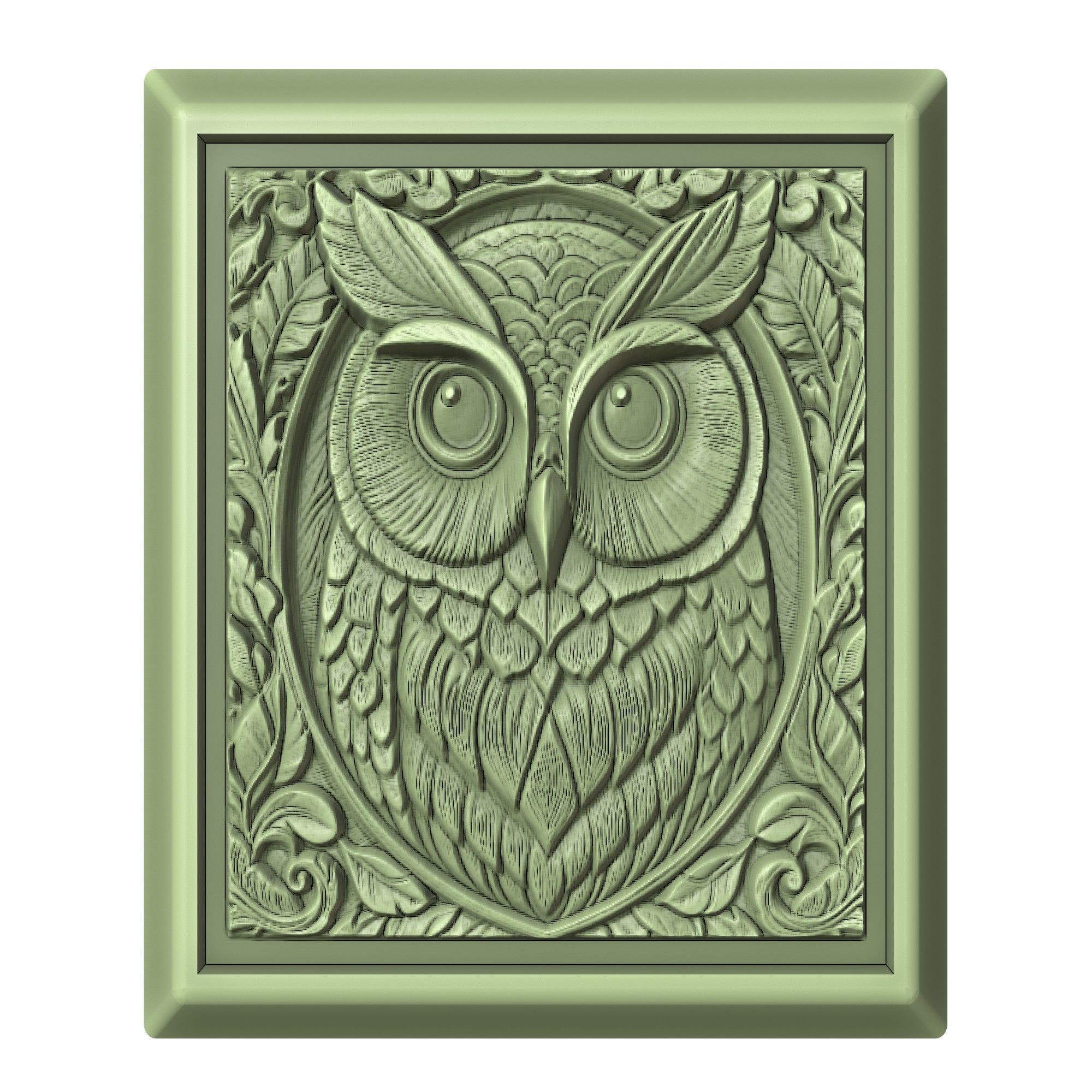 Owl Animal 3D print model_2