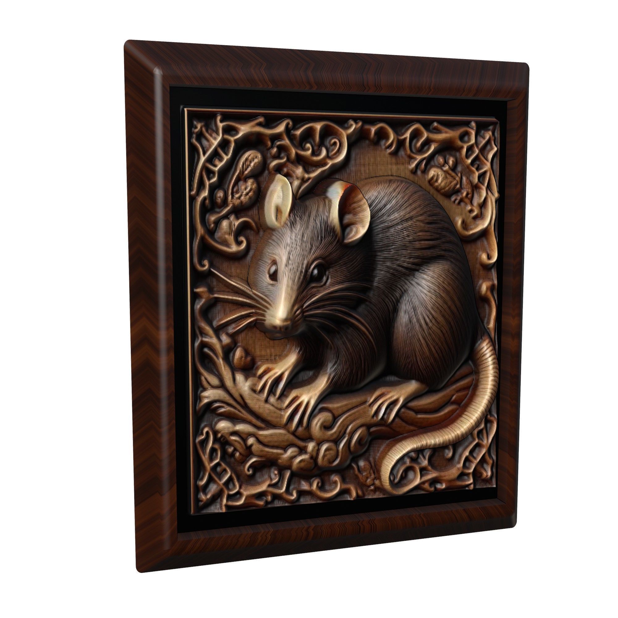 Rat Animal 3D print model_1