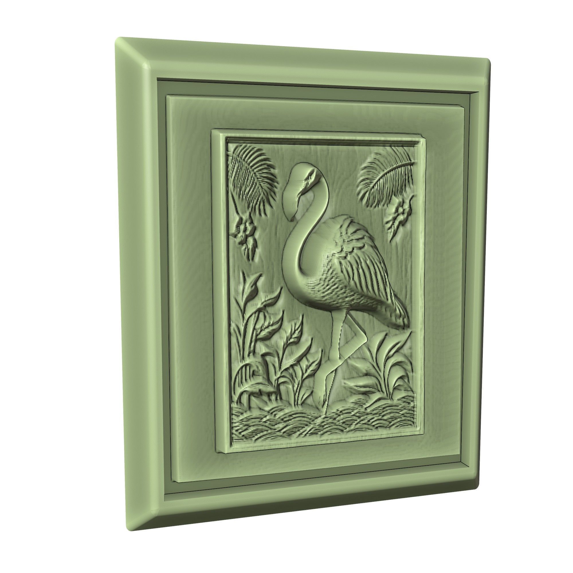 Flamingo Animal 3D print model_3