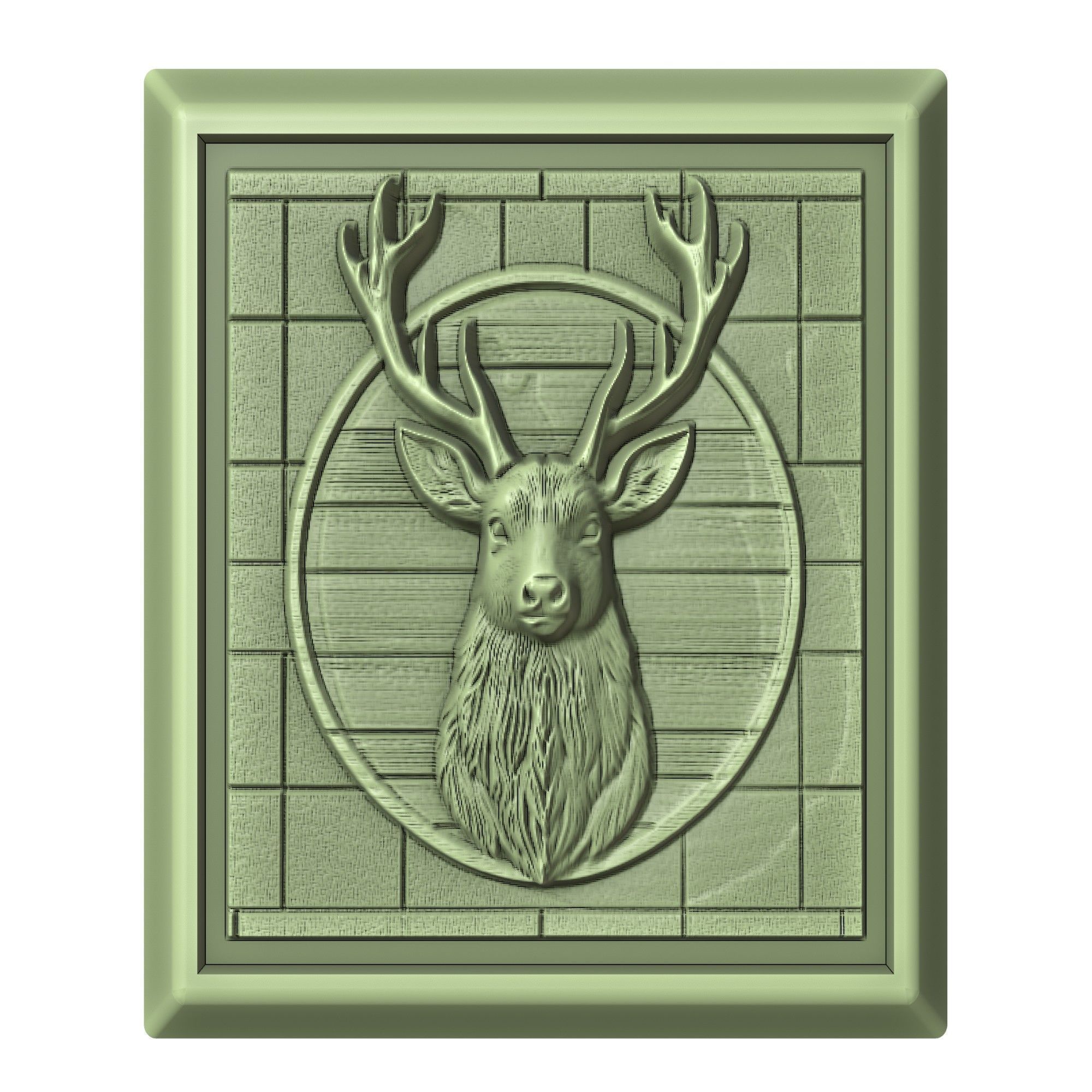 Deer Animal 3D print model_2
