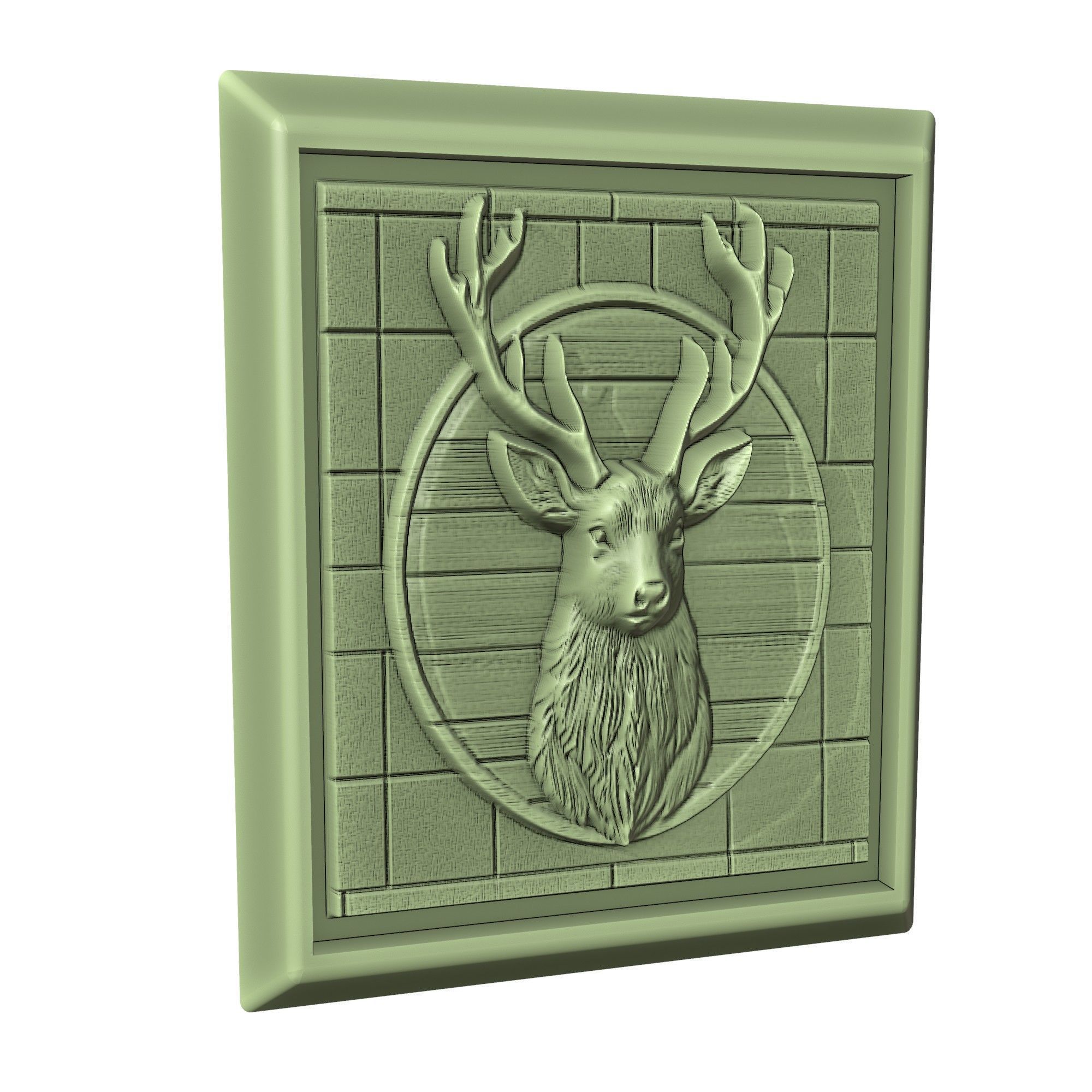 Deer Animal 3D print model_3