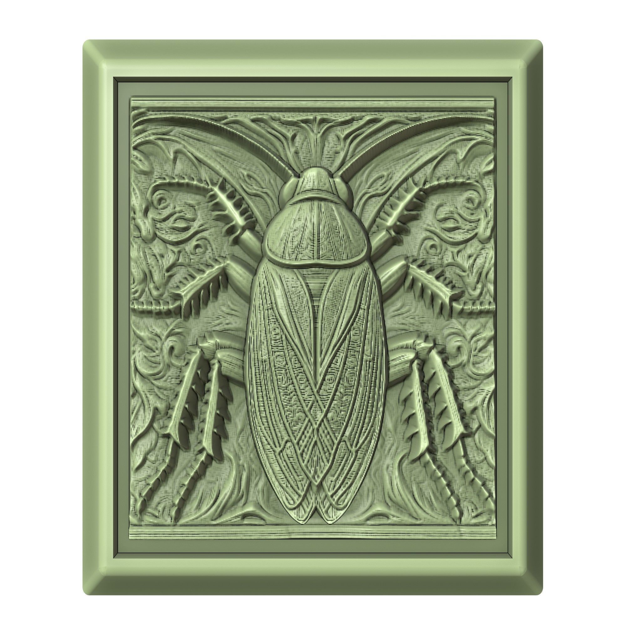 Cockroach Animal 3D print model_2