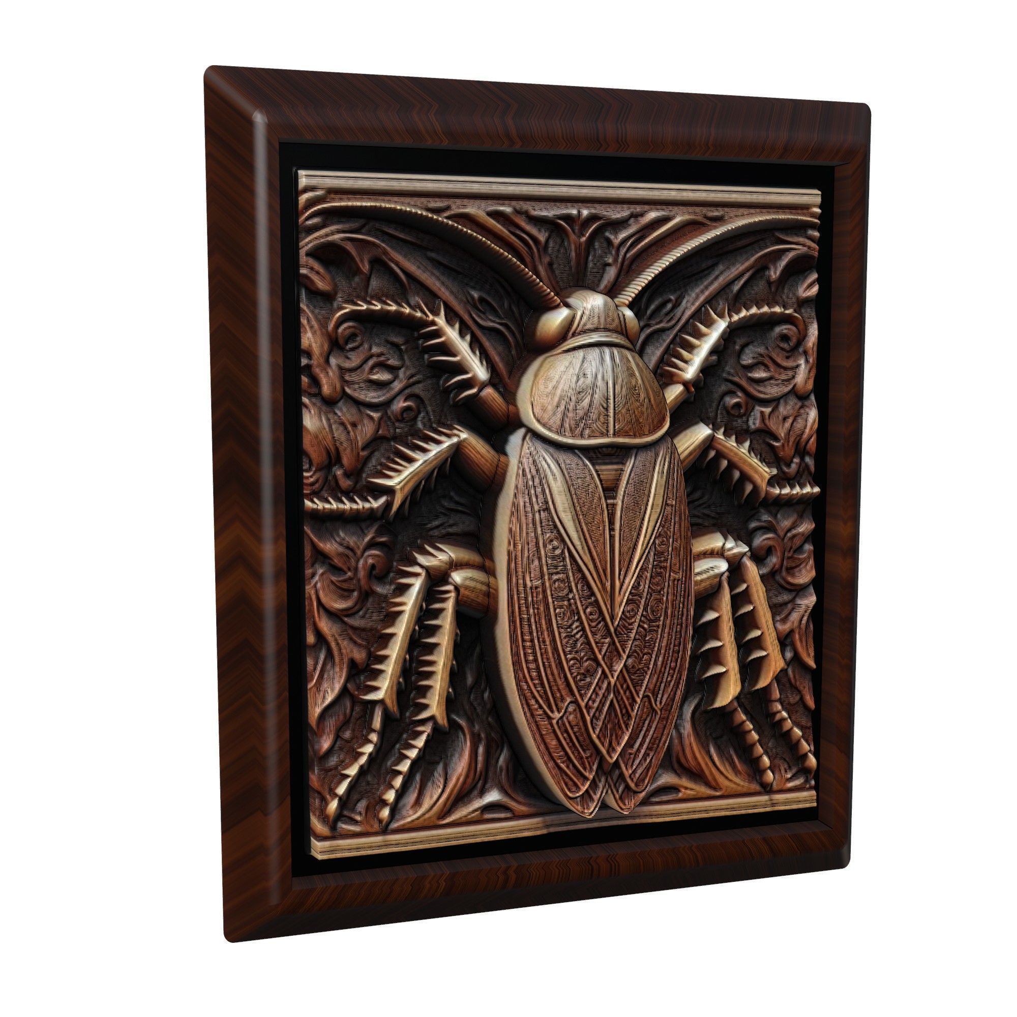 Cockroach Animal 3D print model_1