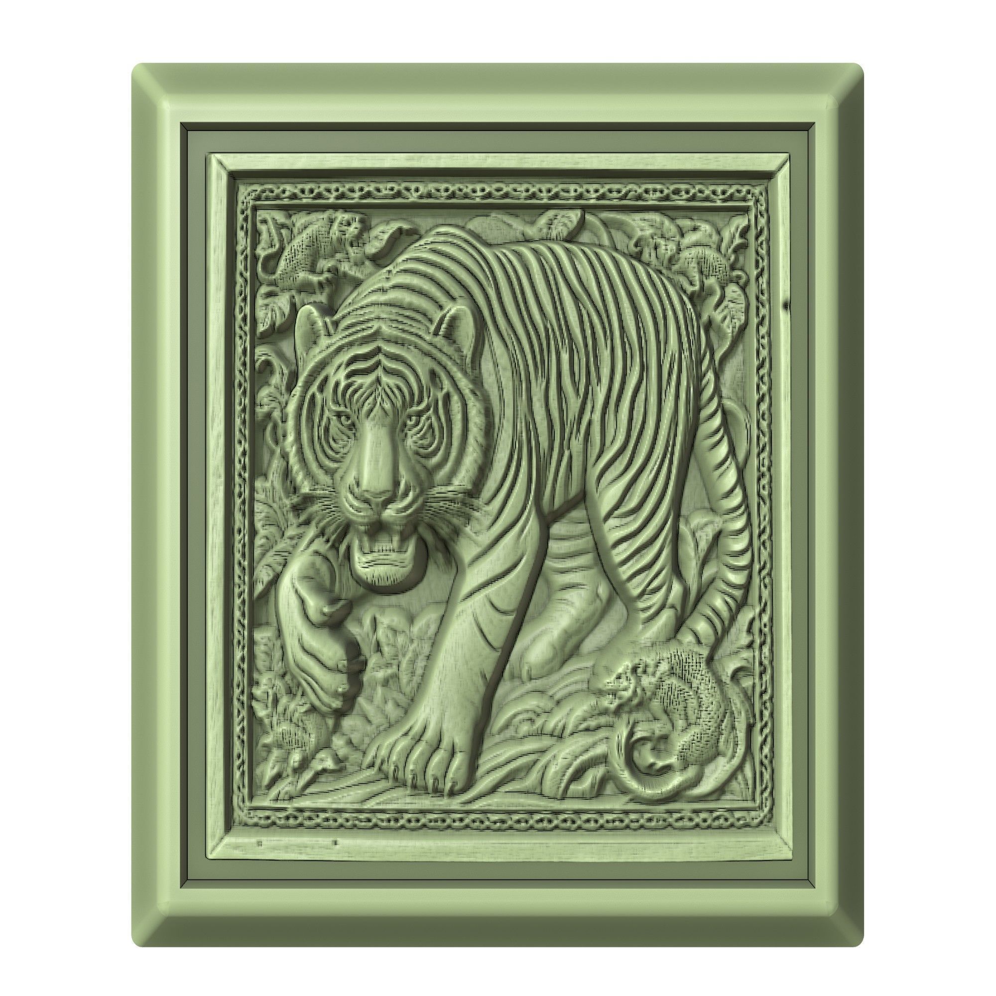 Tiger Animal 3D print model_2