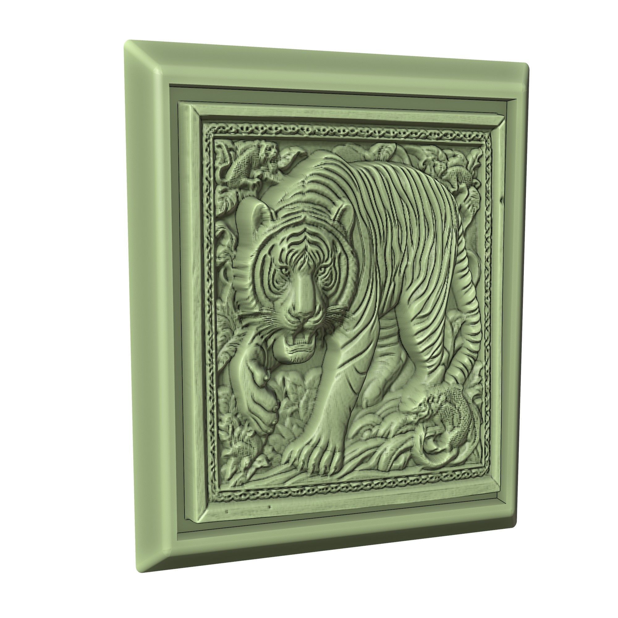 Tiger Animal 3D print model_3