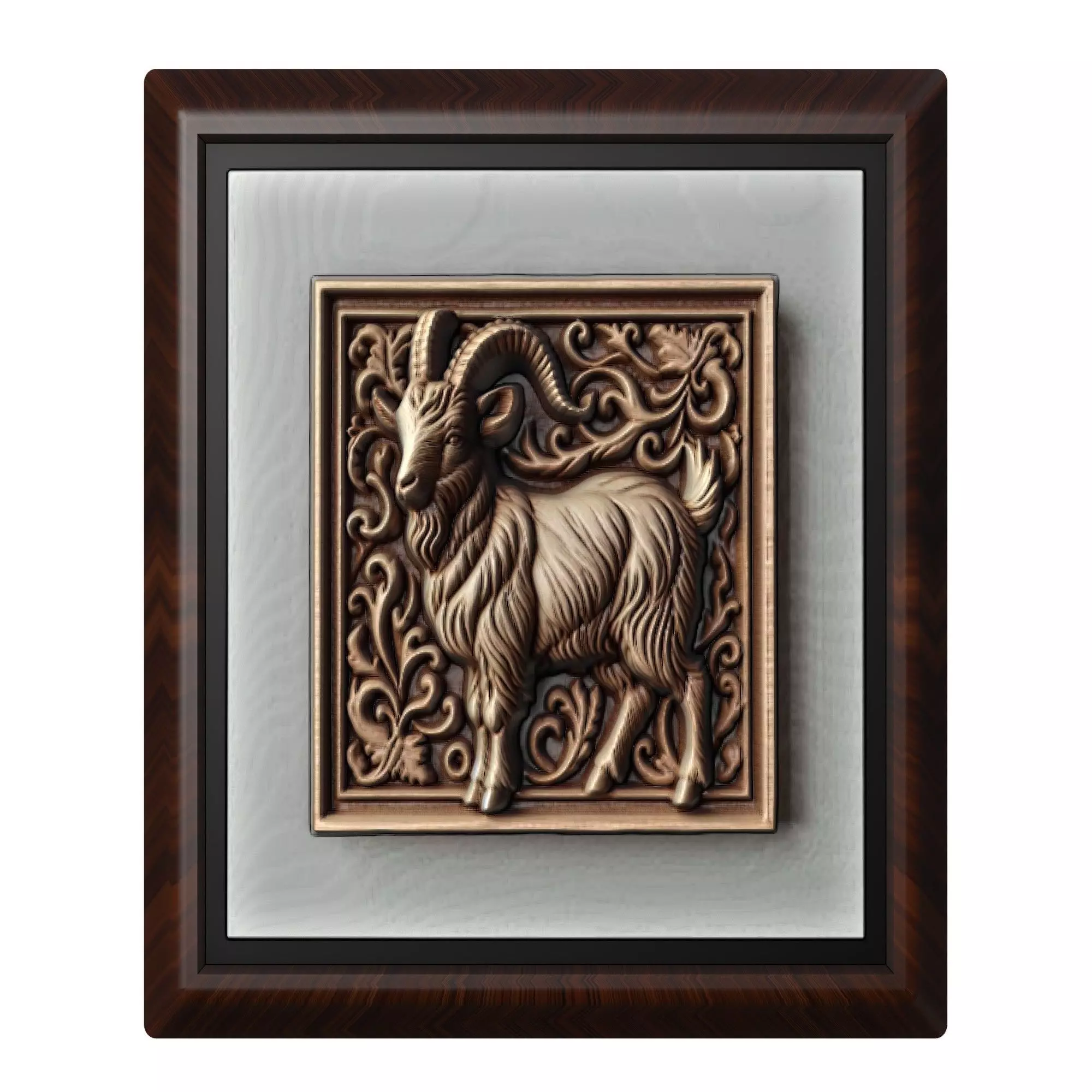 Goat Animal 3D print model_0