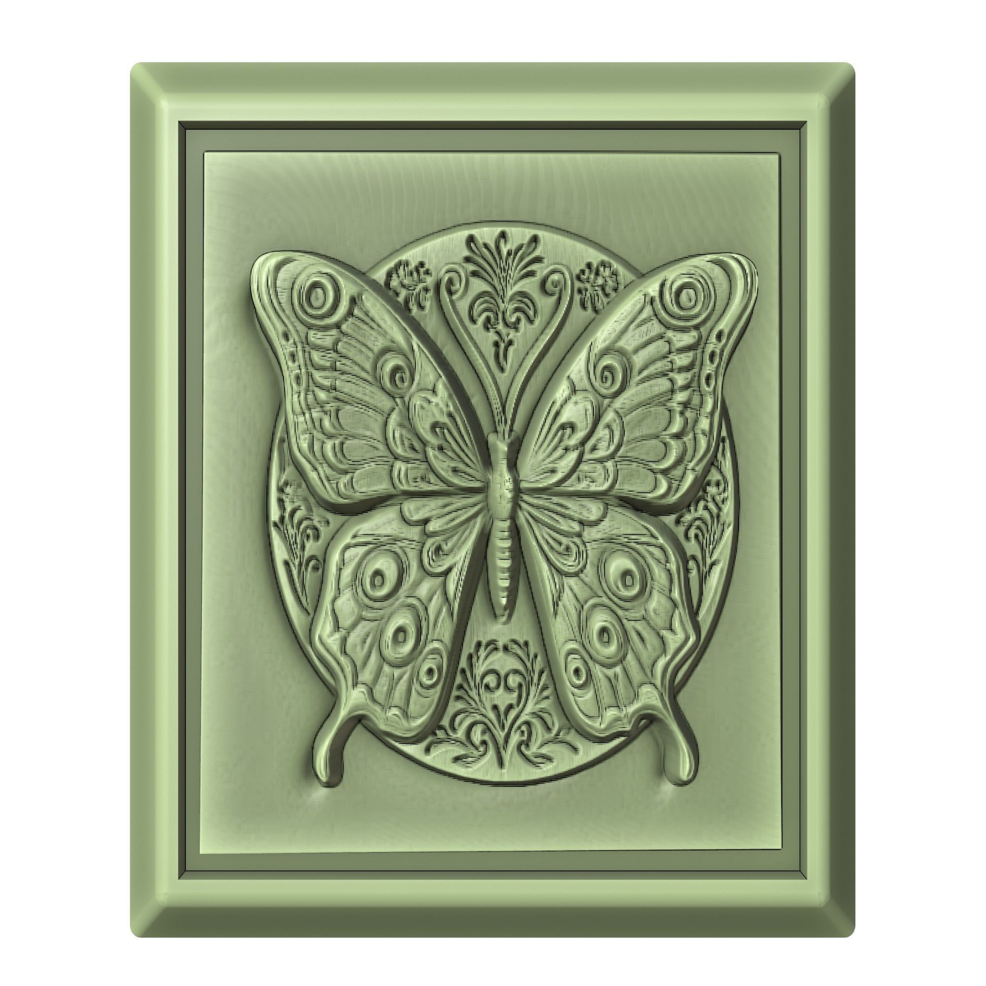 Butterfly Animal 3D print model_2