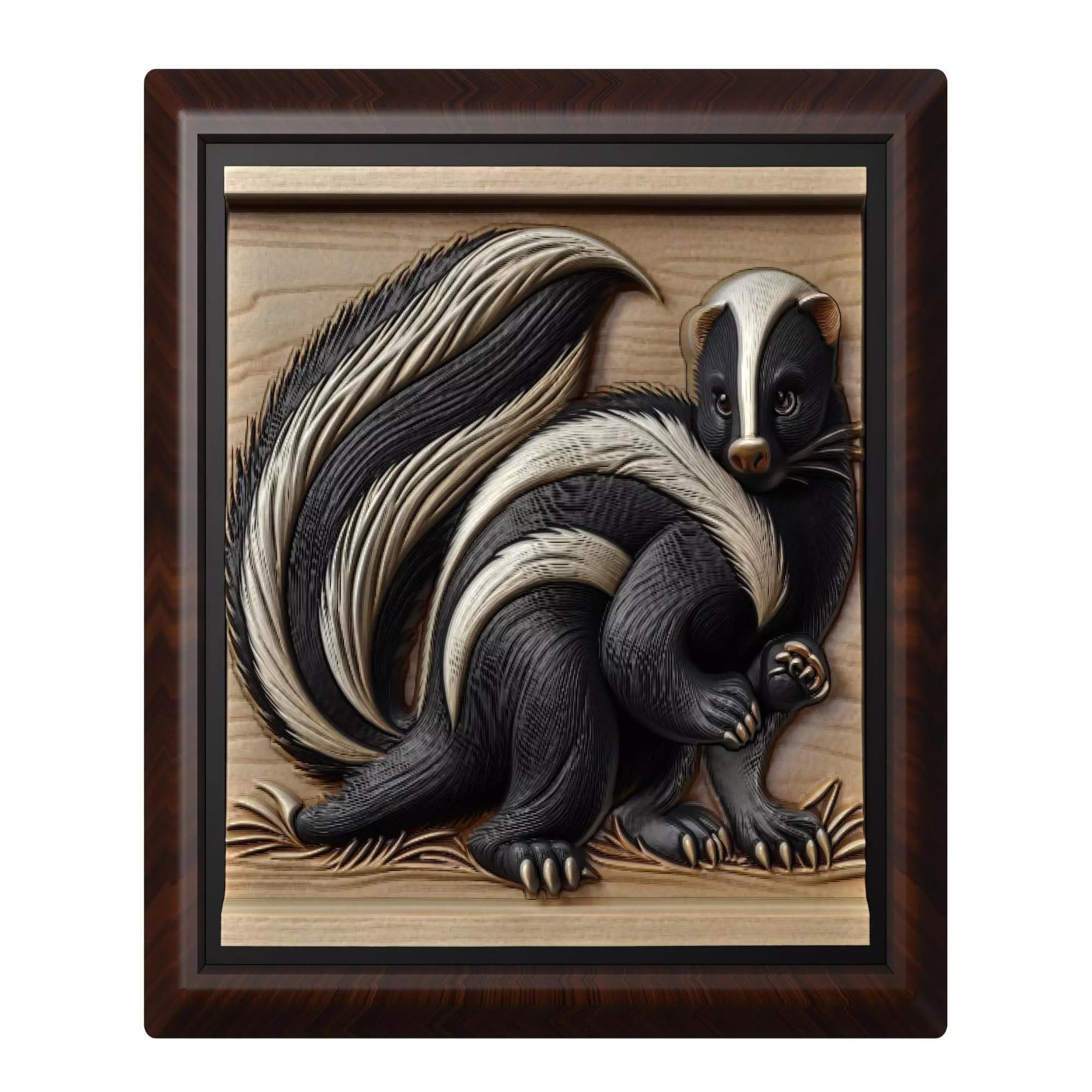 Skunk Animal 3D print model_0