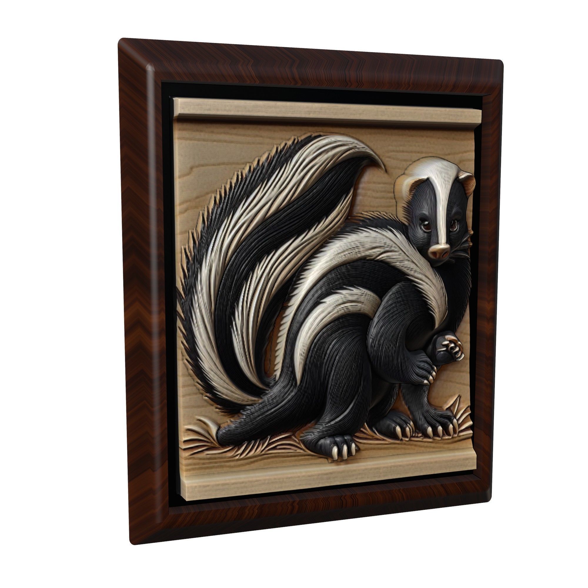 Skunk Animal 3D print model_1