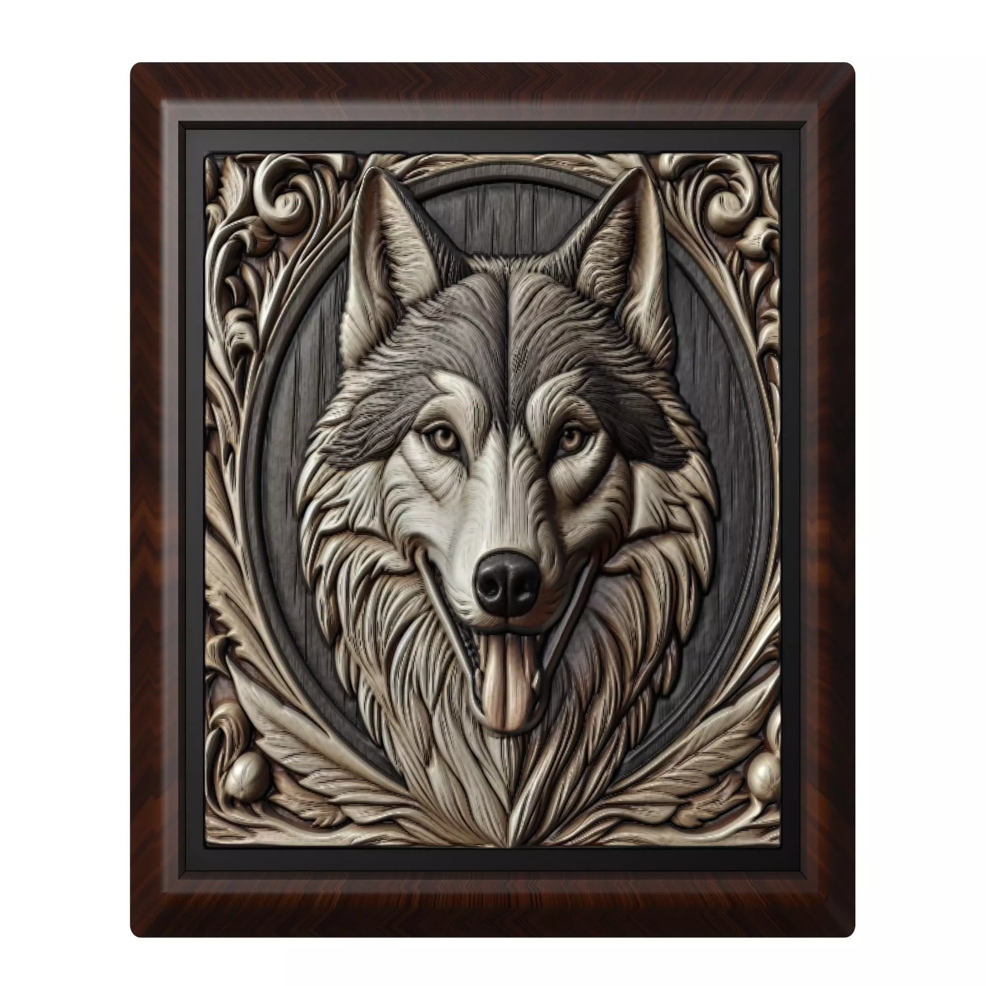 Wolf Animal 3D print model_0