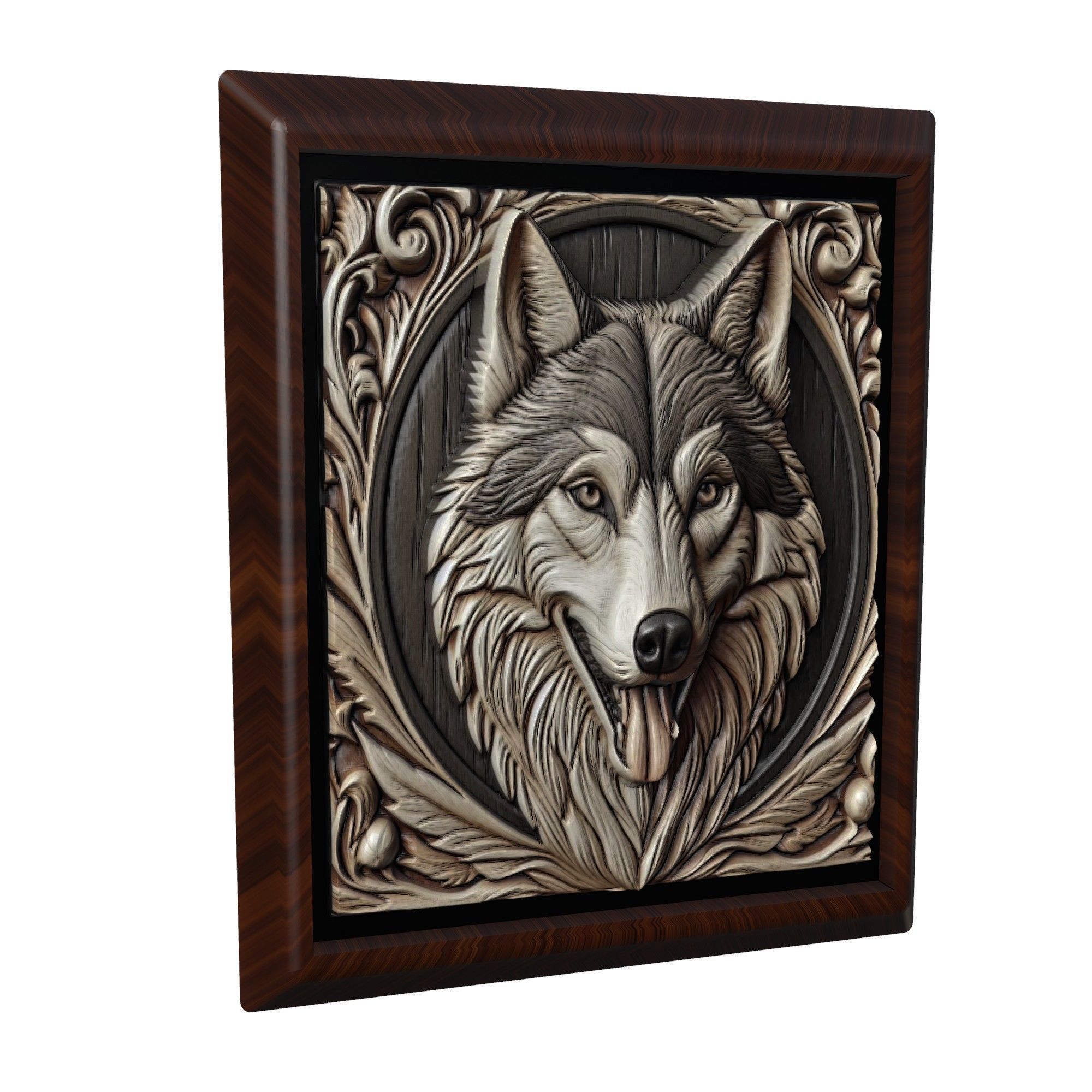 Wolf Animal 3D print model_1