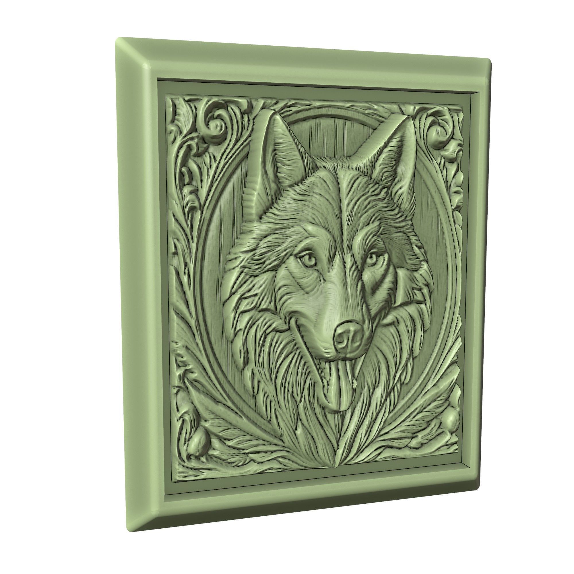 Wolf Animal 3D print model_3