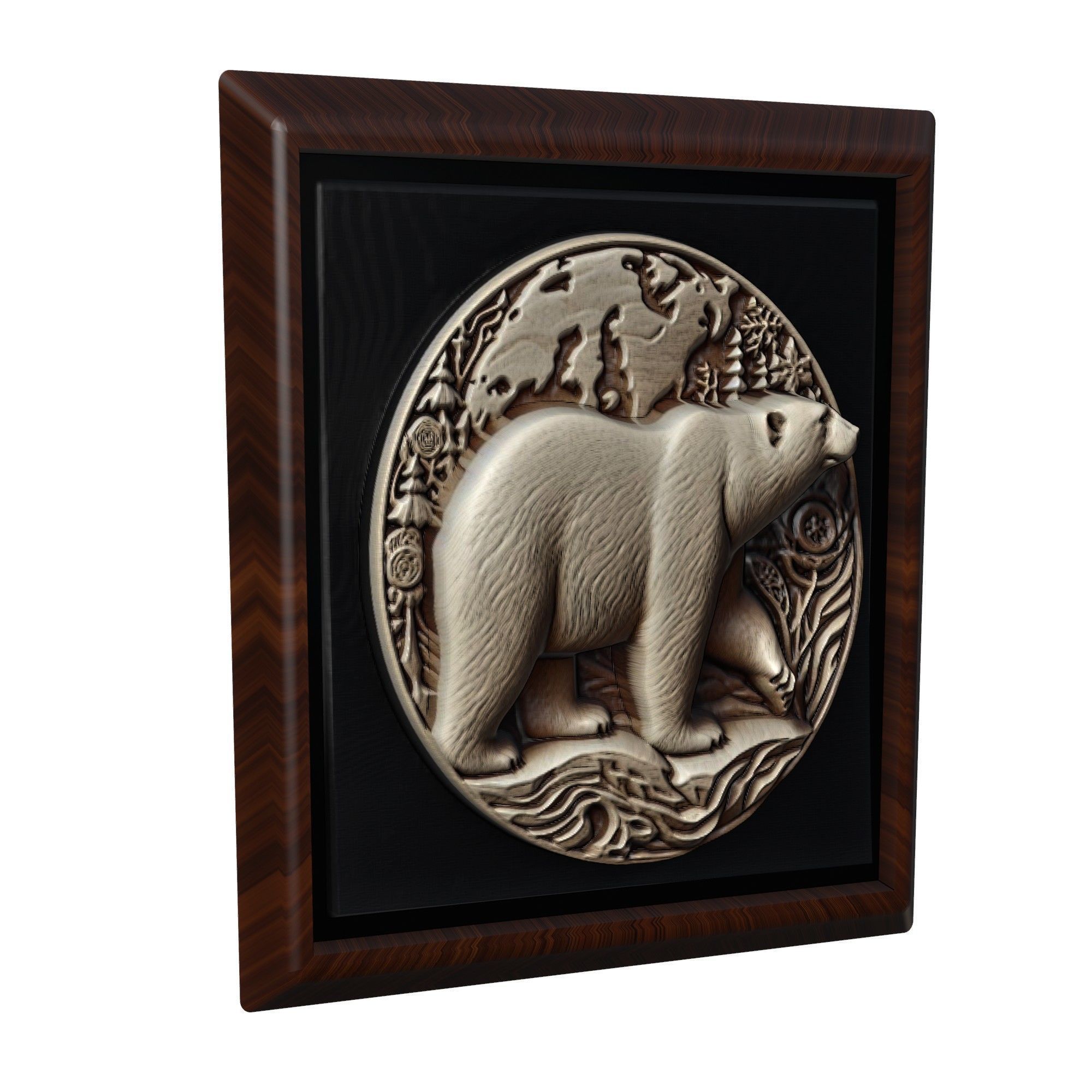 Polar Bear Animal 3D print model_1