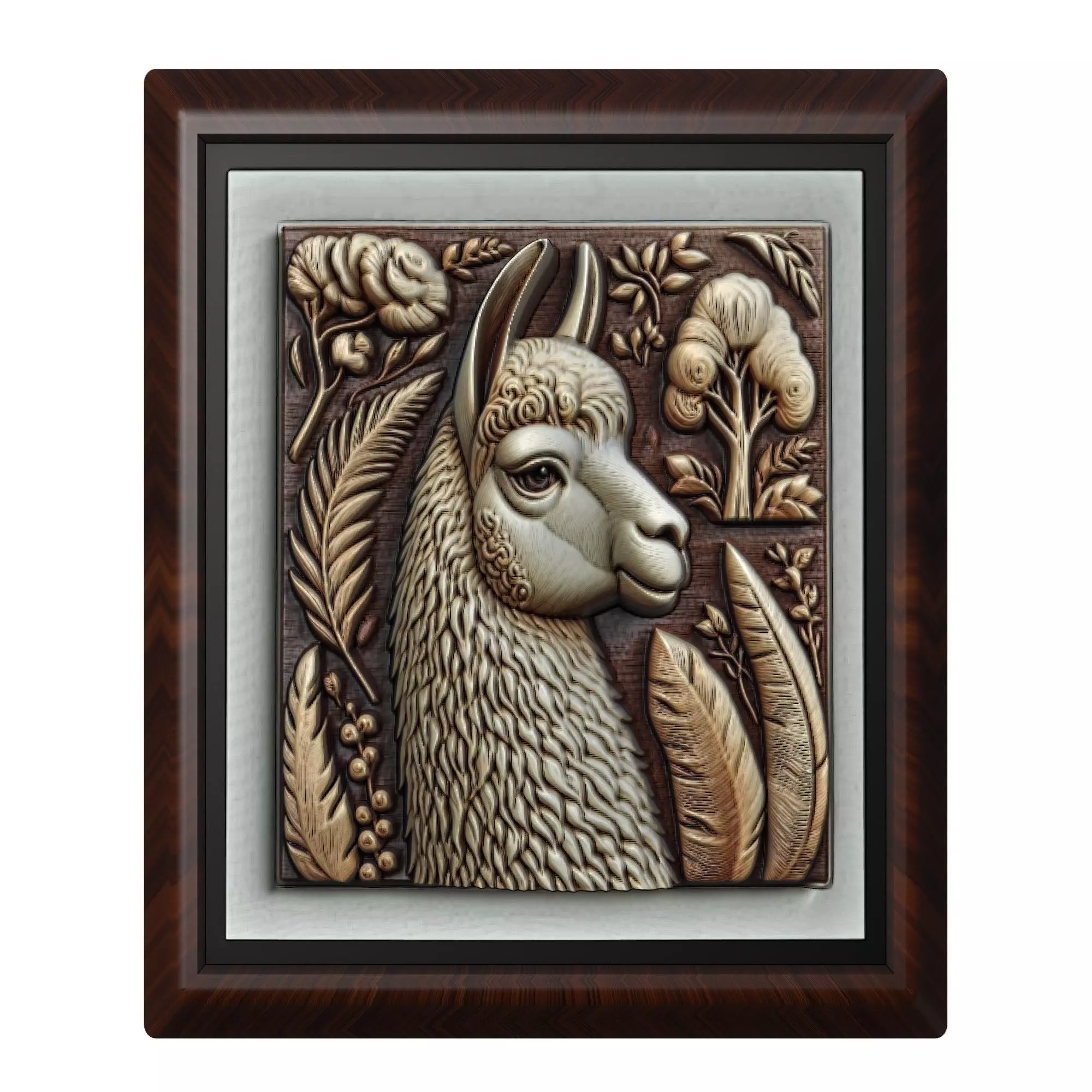 Llama Animal 3D print model_0