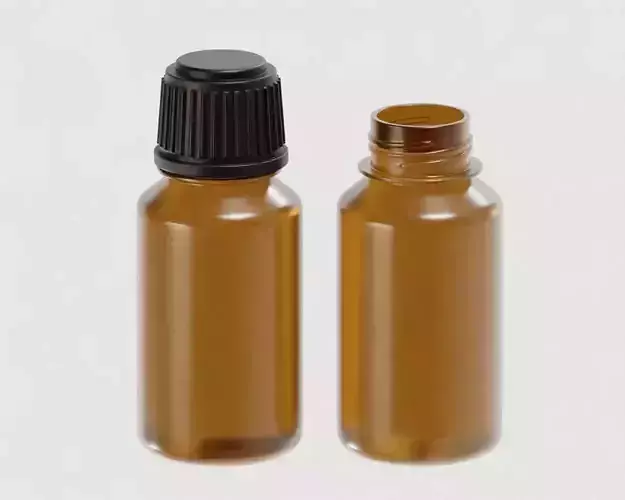 Medicine and Supplements Bottle