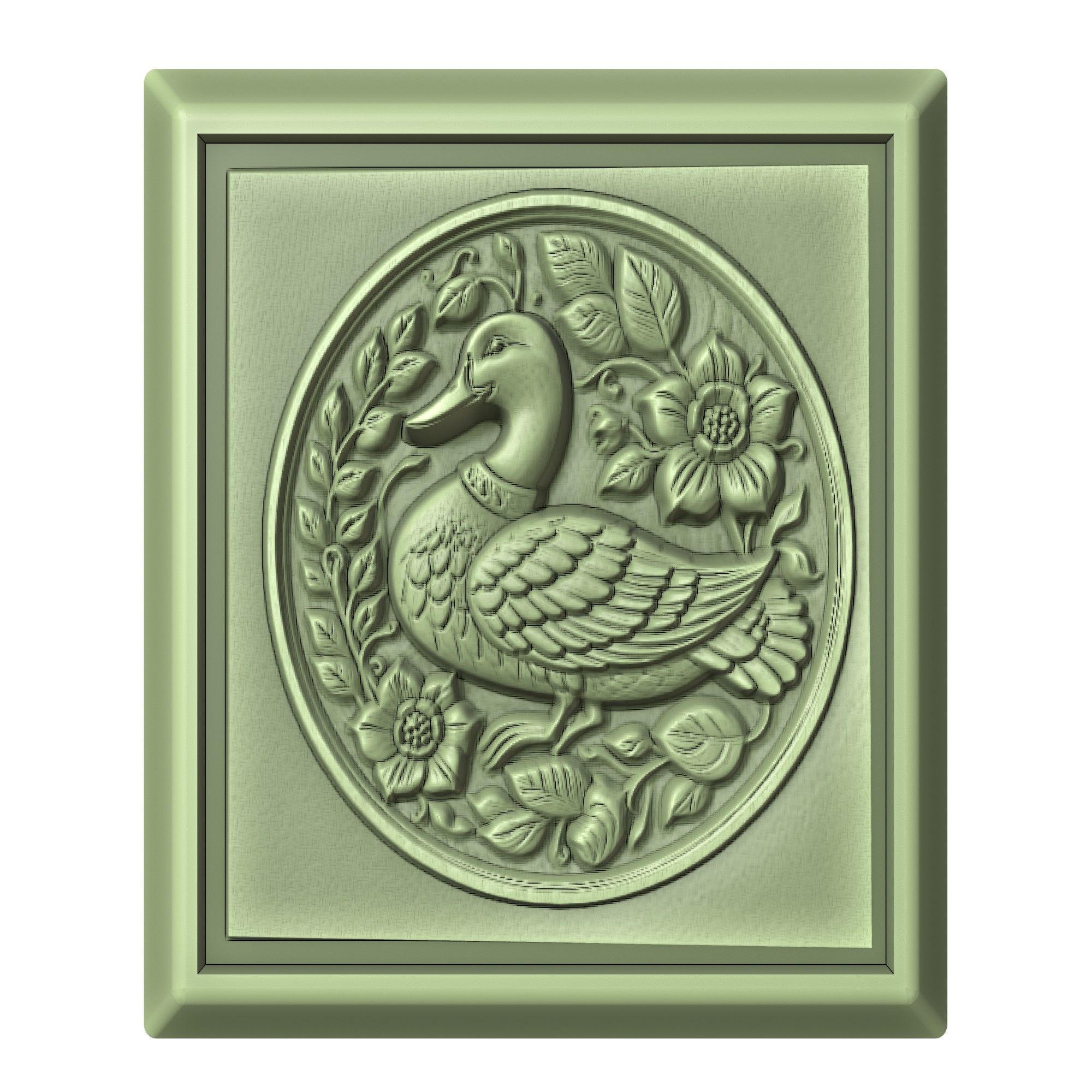 Duck Animal 3D print model_2