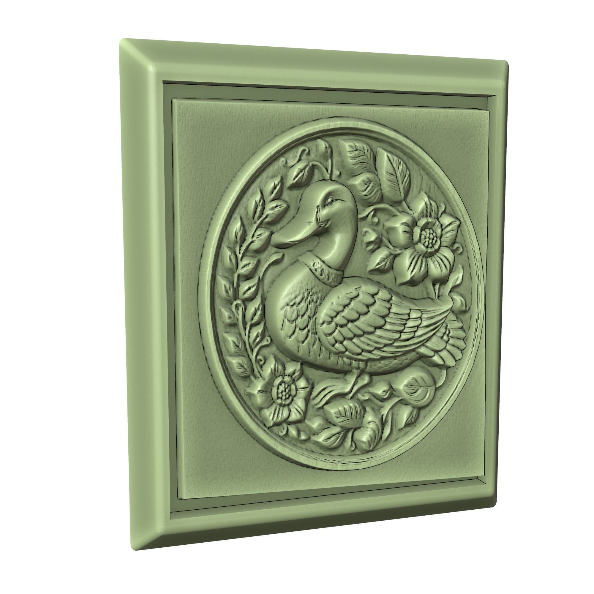 Duck Animal 3D print model_3