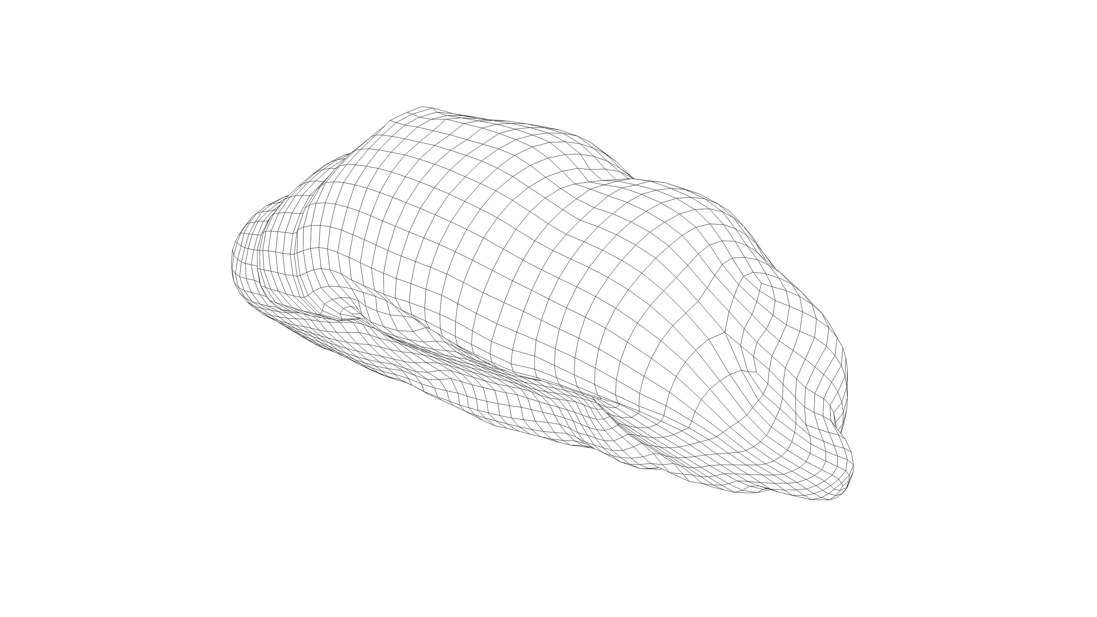 Photorealistic 3D scan of sweet  croissant Low-poly 3D model_15