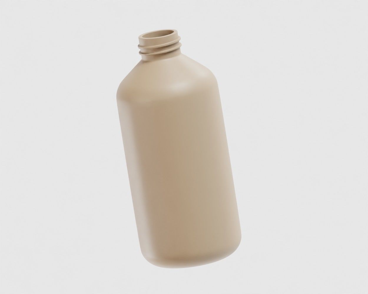 Medicine and Supplements Bottle 01 Low-poly 3D model_3