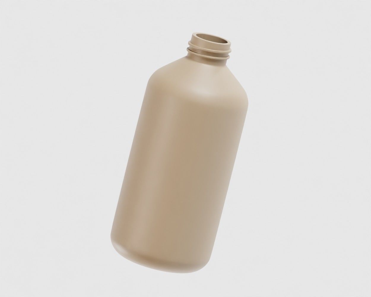 Medicine and Supplements Bottle 01 Low-poly 3D model_2