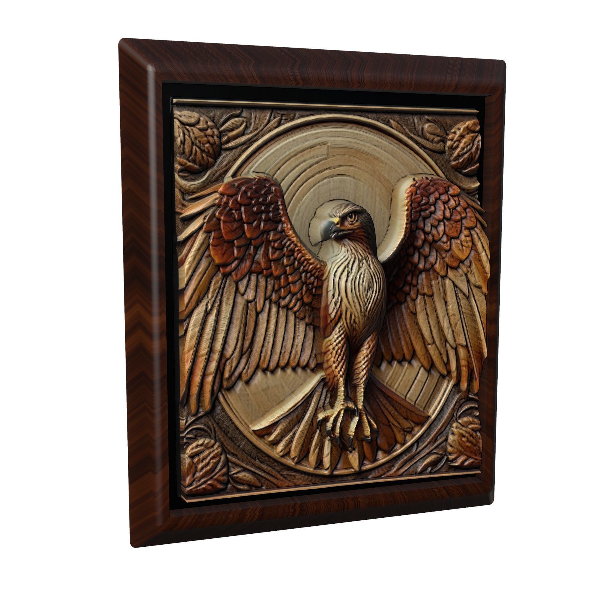 Hawk Animal 3D print model_1