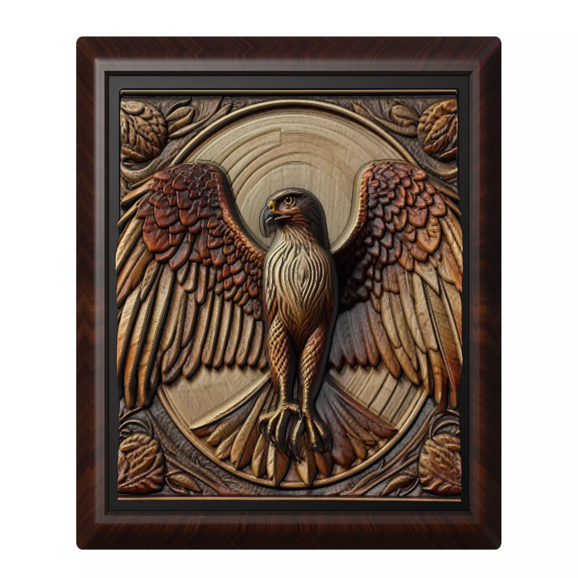 Hawk Animal 3D print model_0