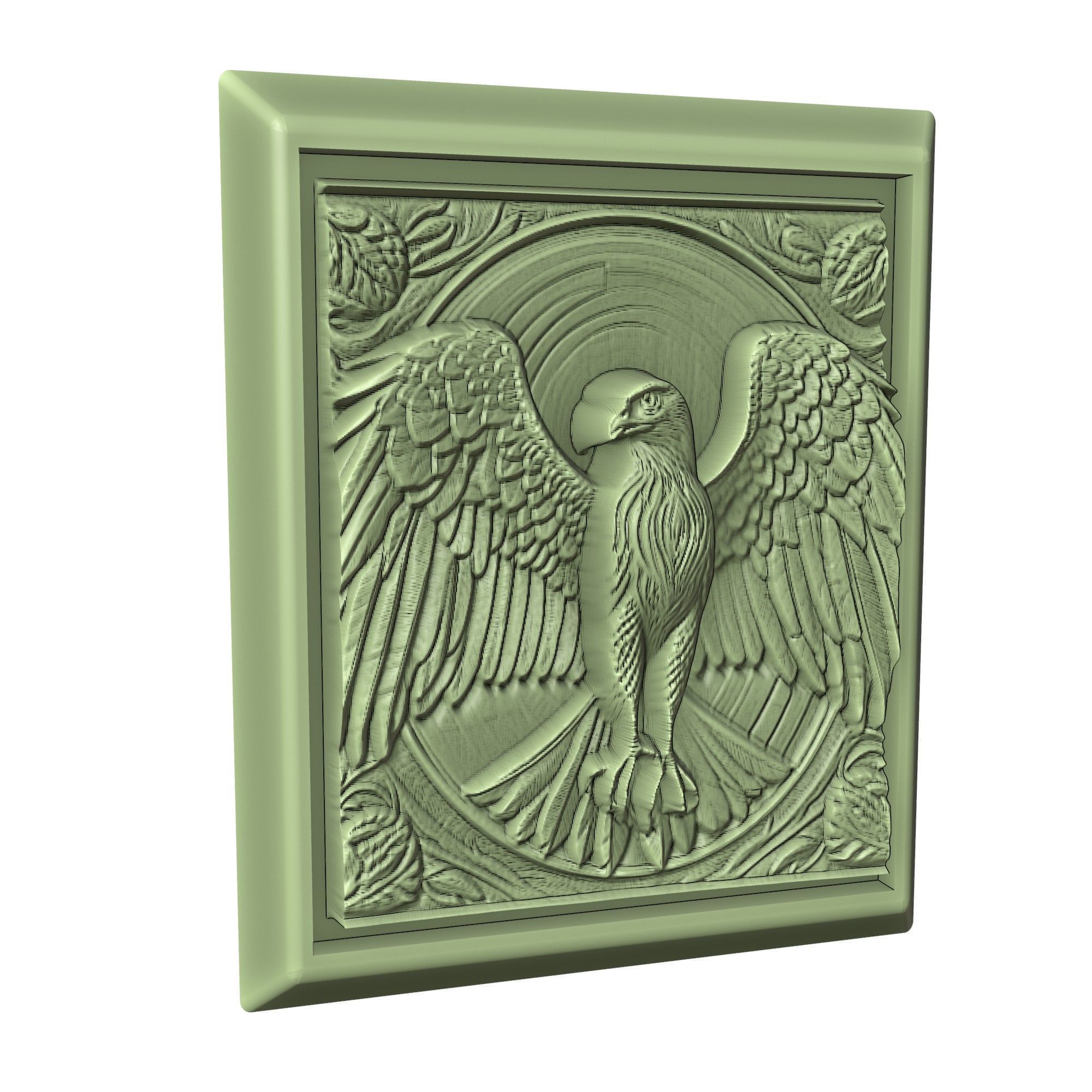 Hawk Animal 3D print model_3