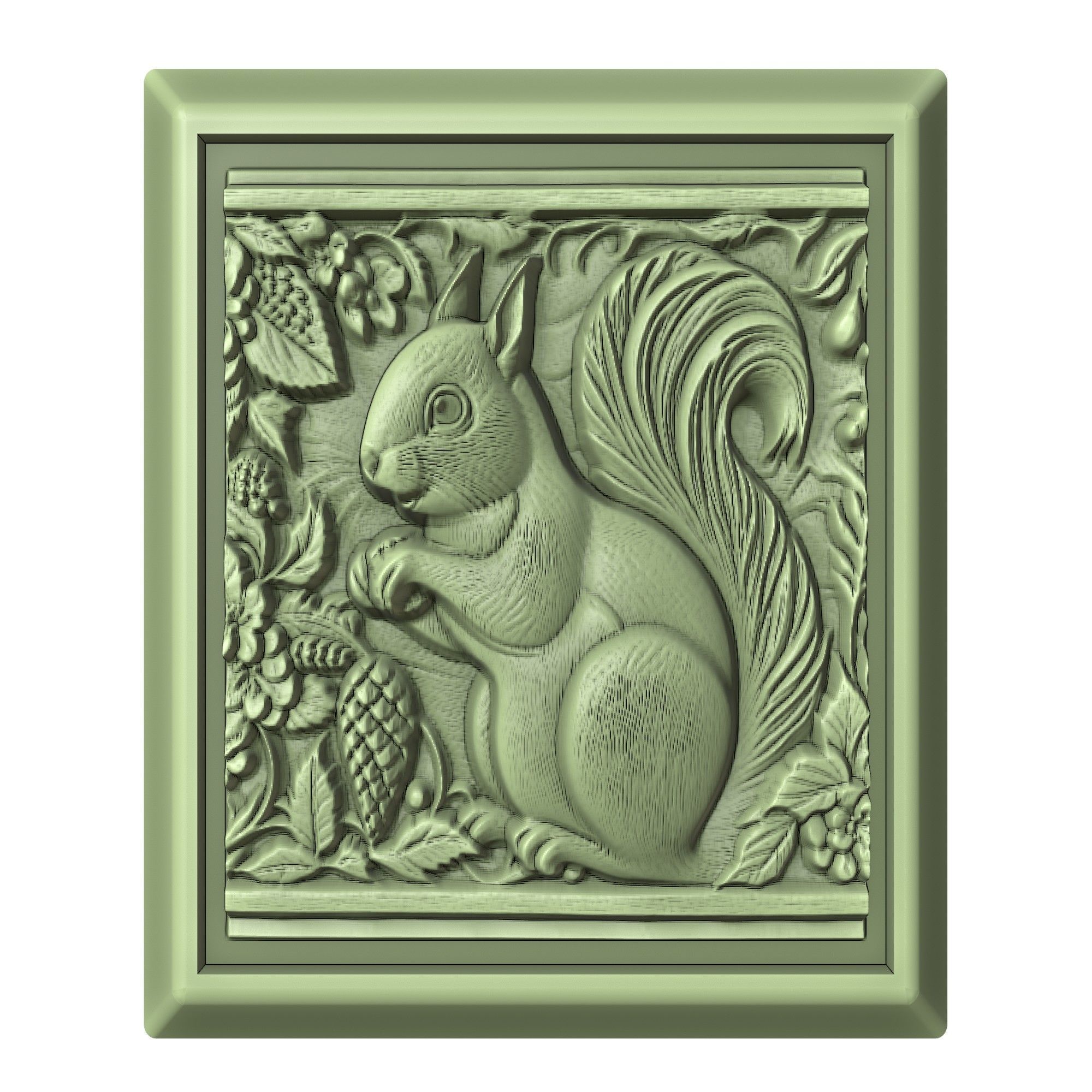 Squirrel Animal 3D print model_2