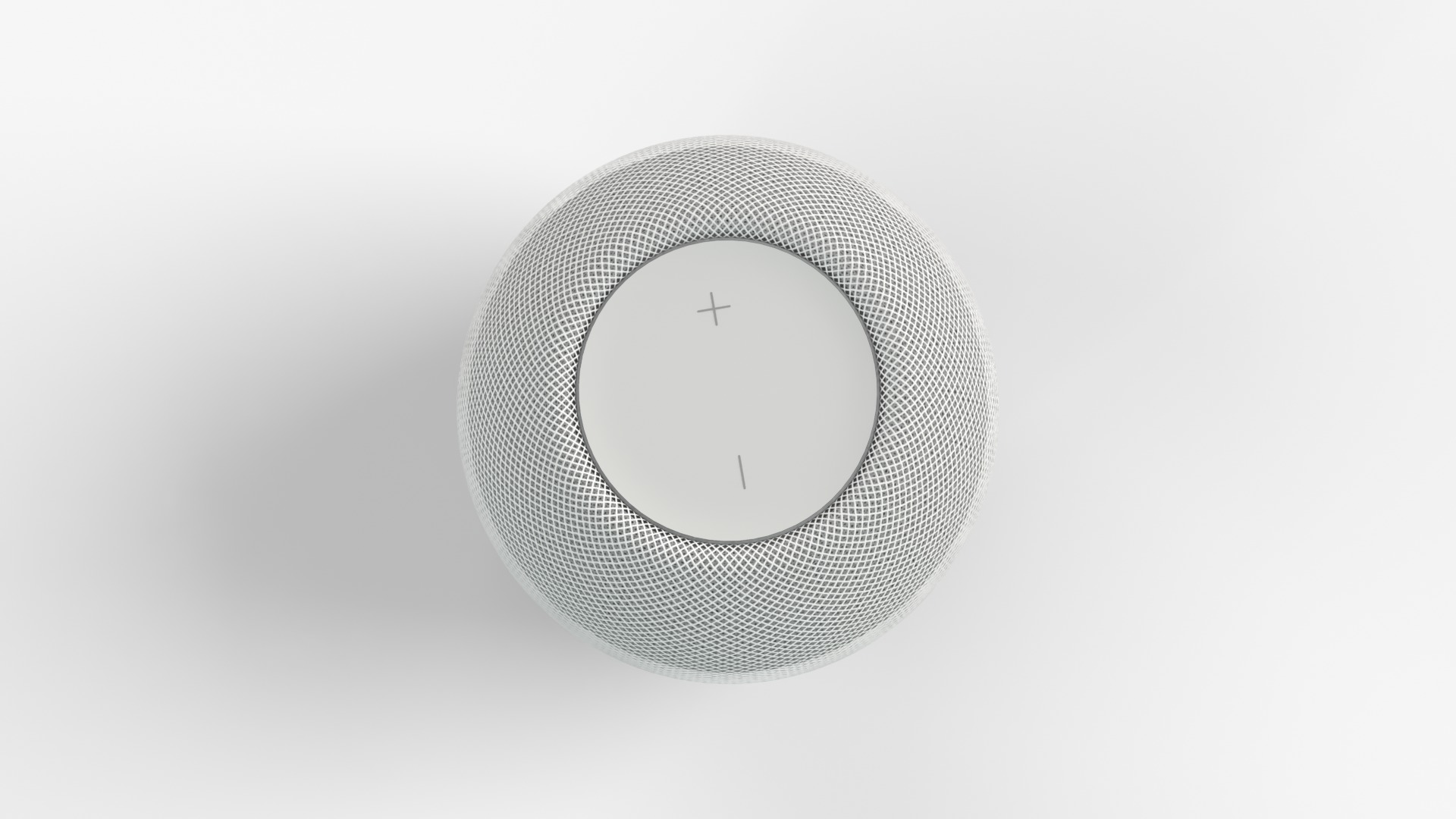 Apple HomePod mini 2024 White 3D model_4