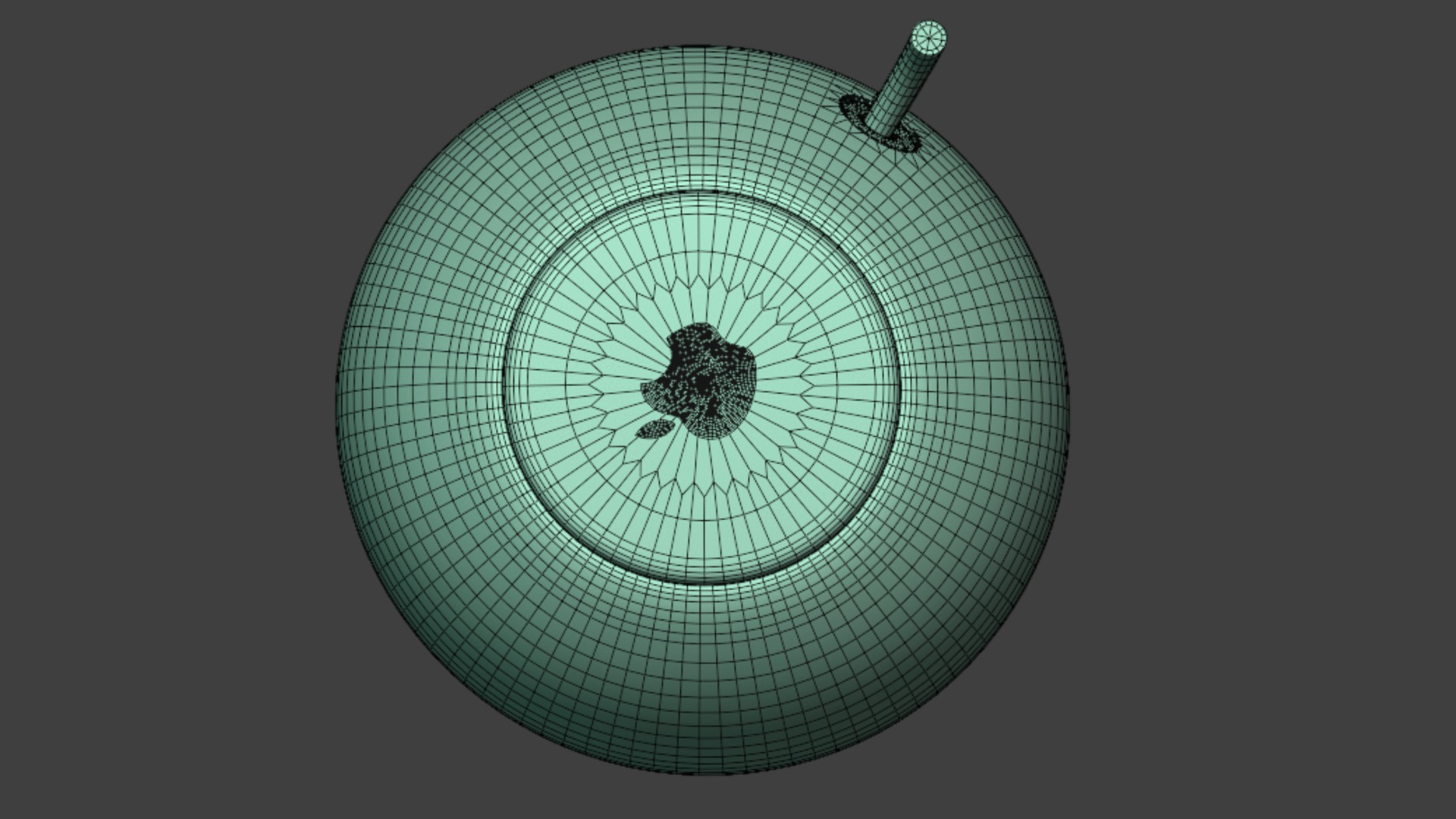 Apple HomePod mini 2024 White 3D model_10