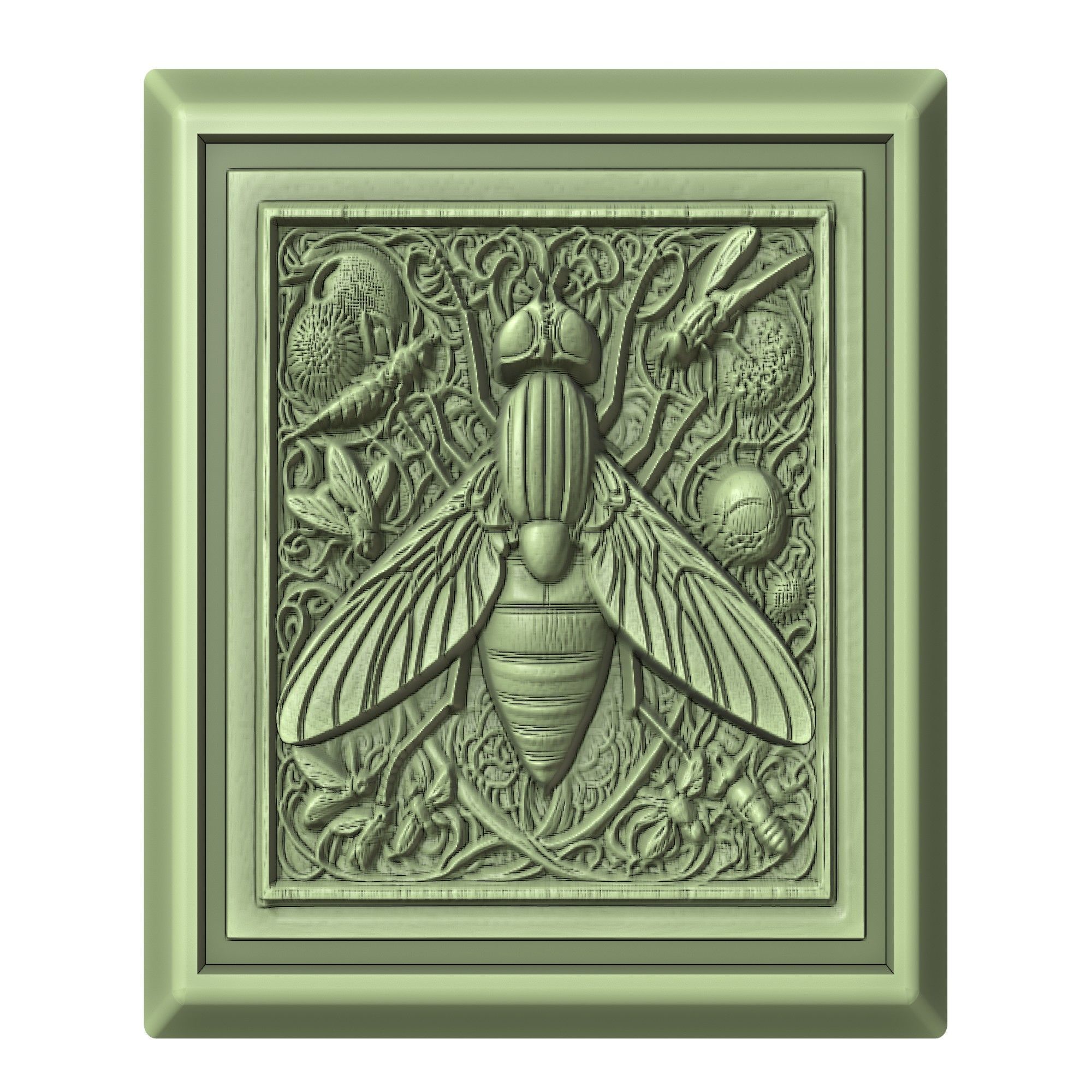 Fly Animal 3D print model_2