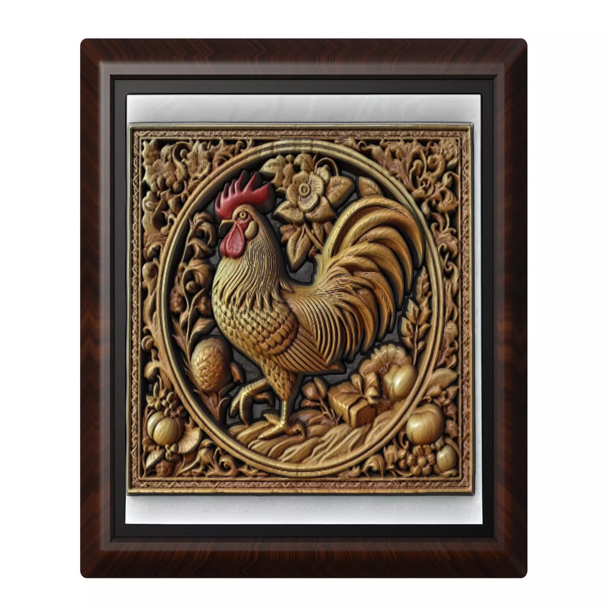 Chicken Animal 3D print model_0