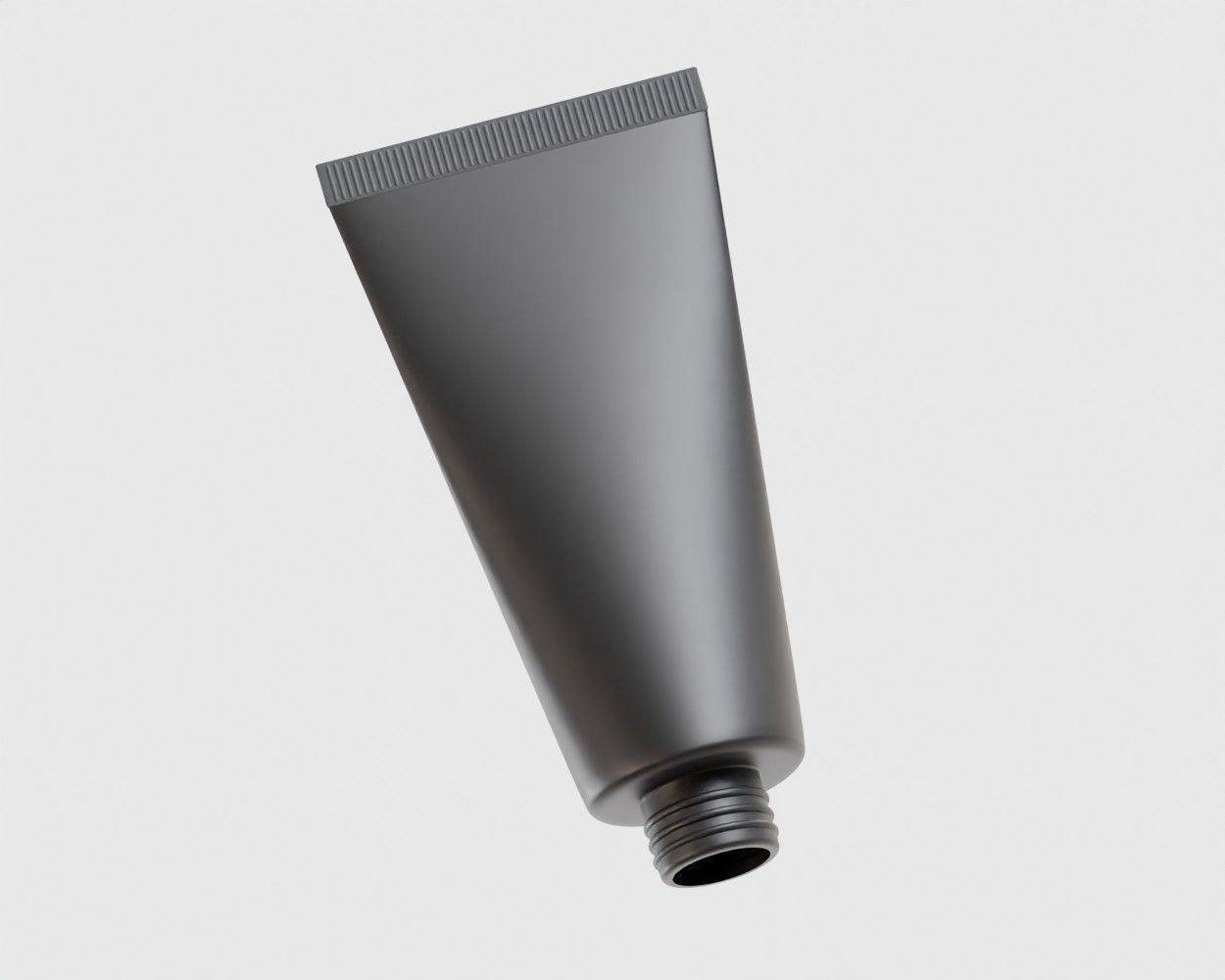 Cosmetic tube Low-poly 3D model_2