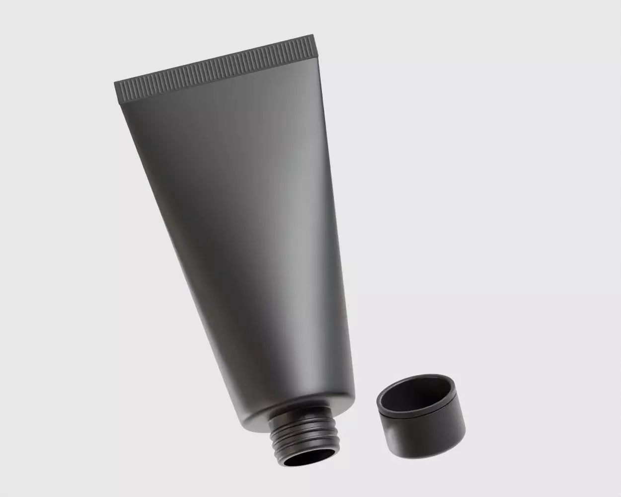 Cosmetic tube Low-poly 3D model_0