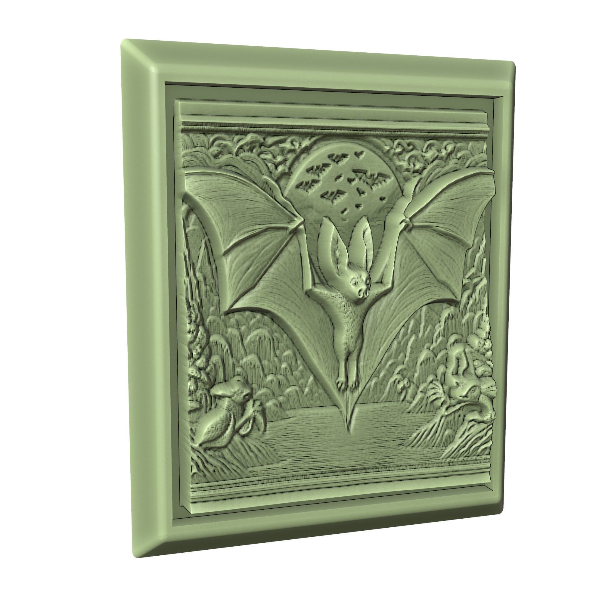 Bat Animal 3D print model_3