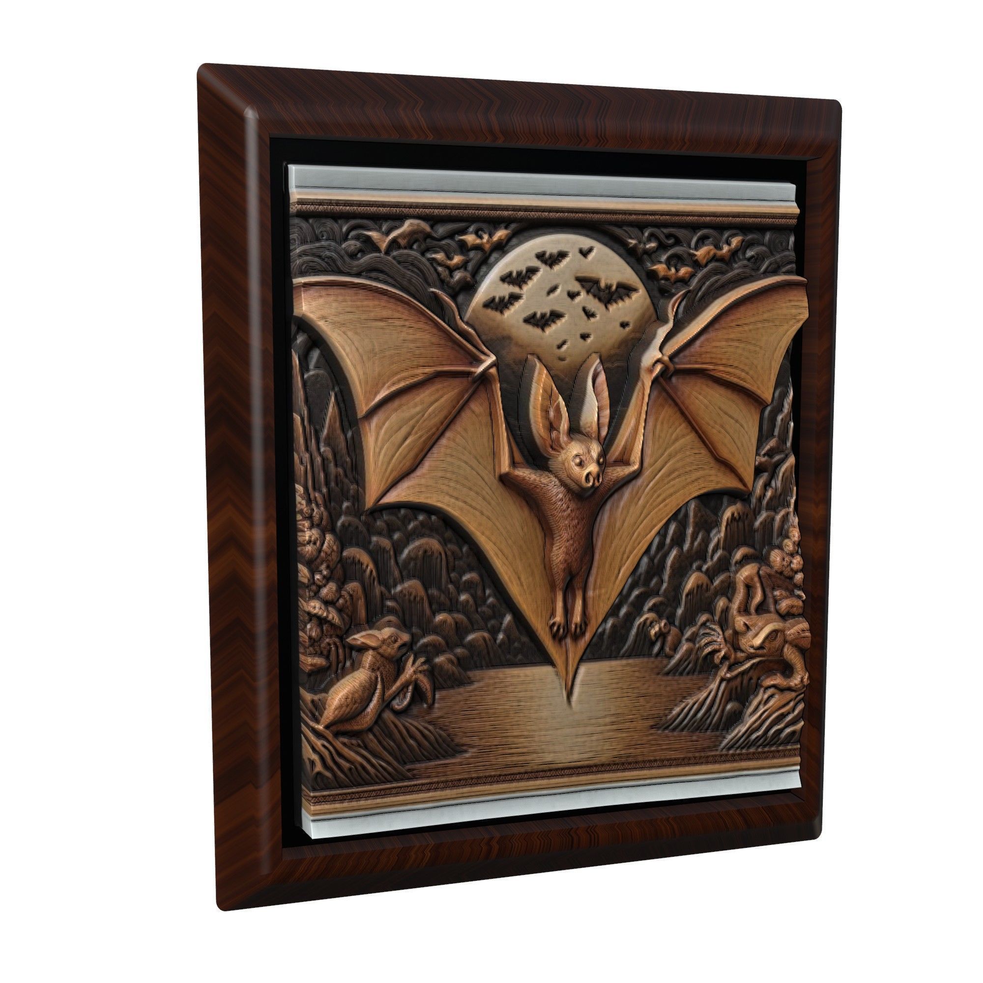 Bat Animal 3D print model_1