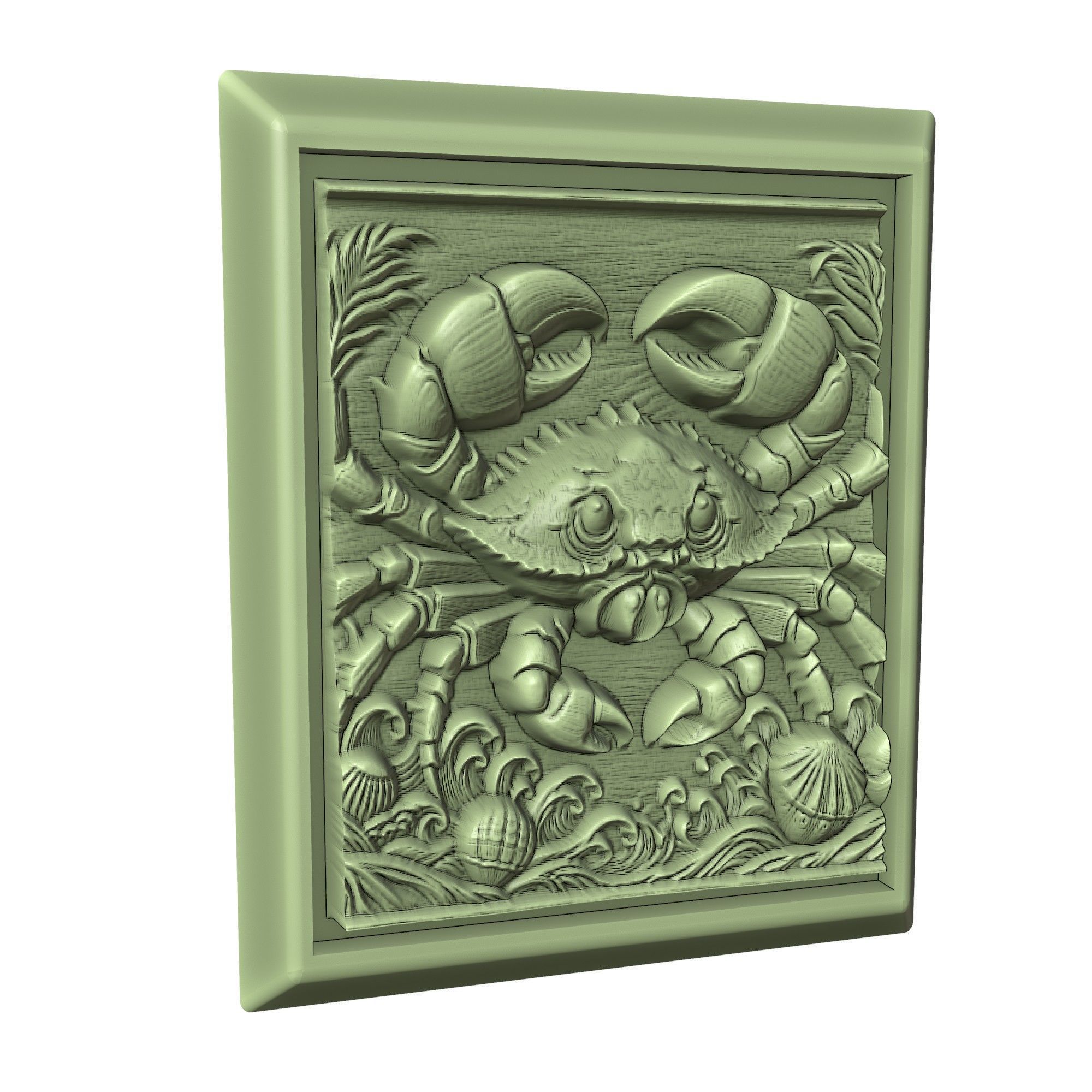 Crab Animal 3D print model_3