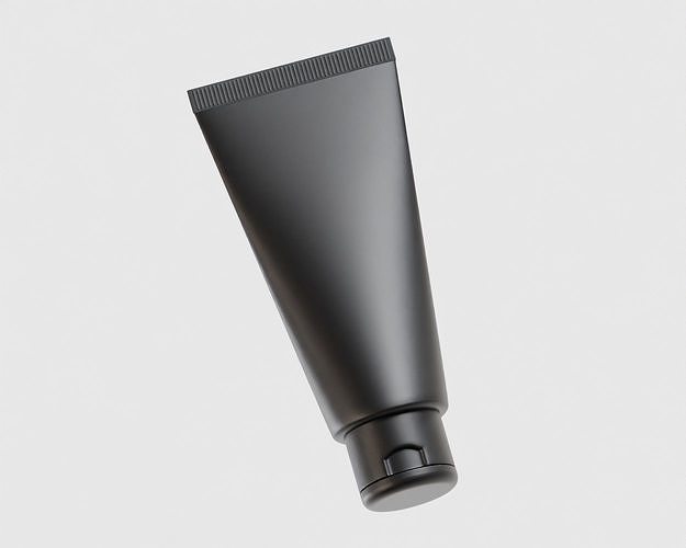 Cosmetic tube 03 Low-poly 3D model