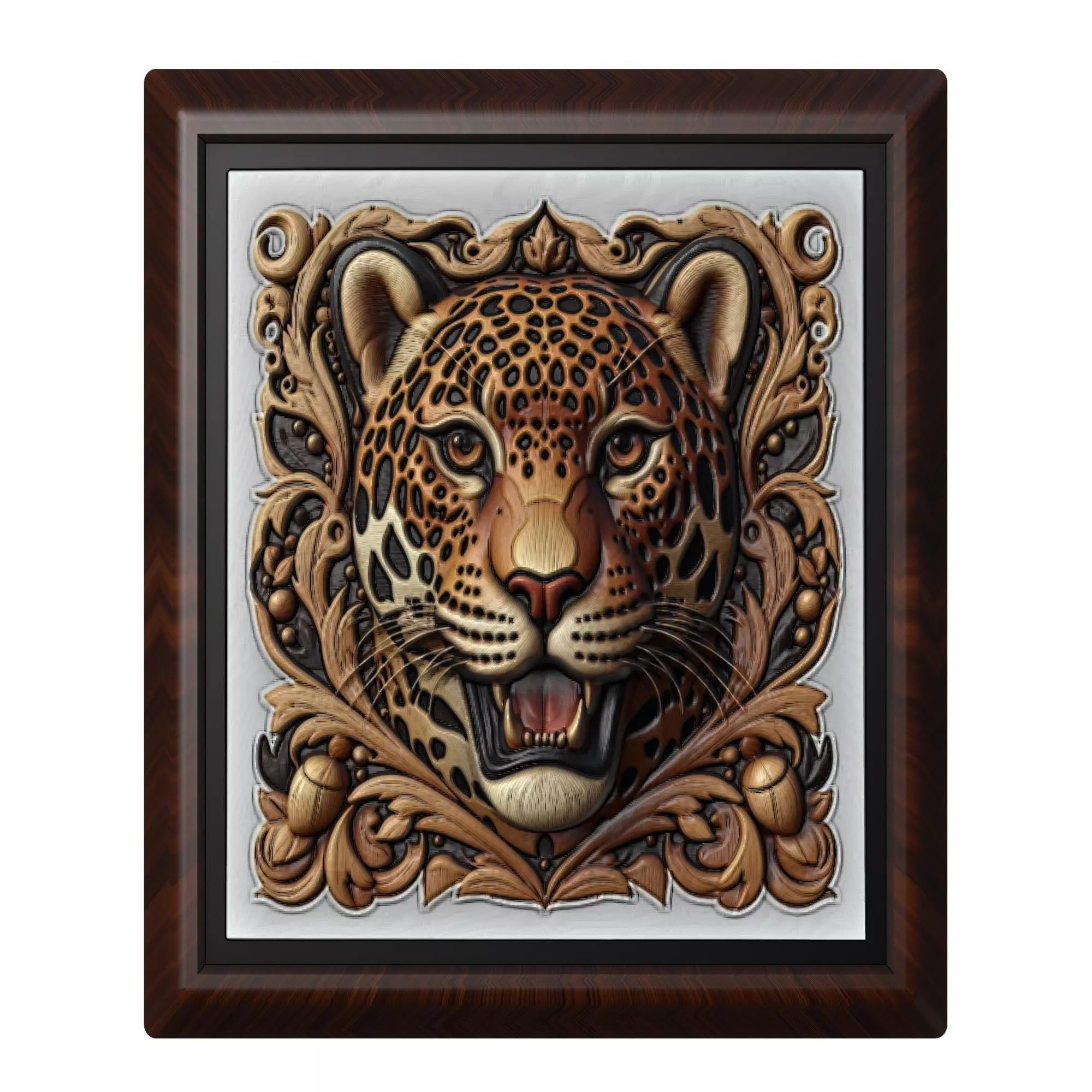 Jaguar Animal 3D print model_0