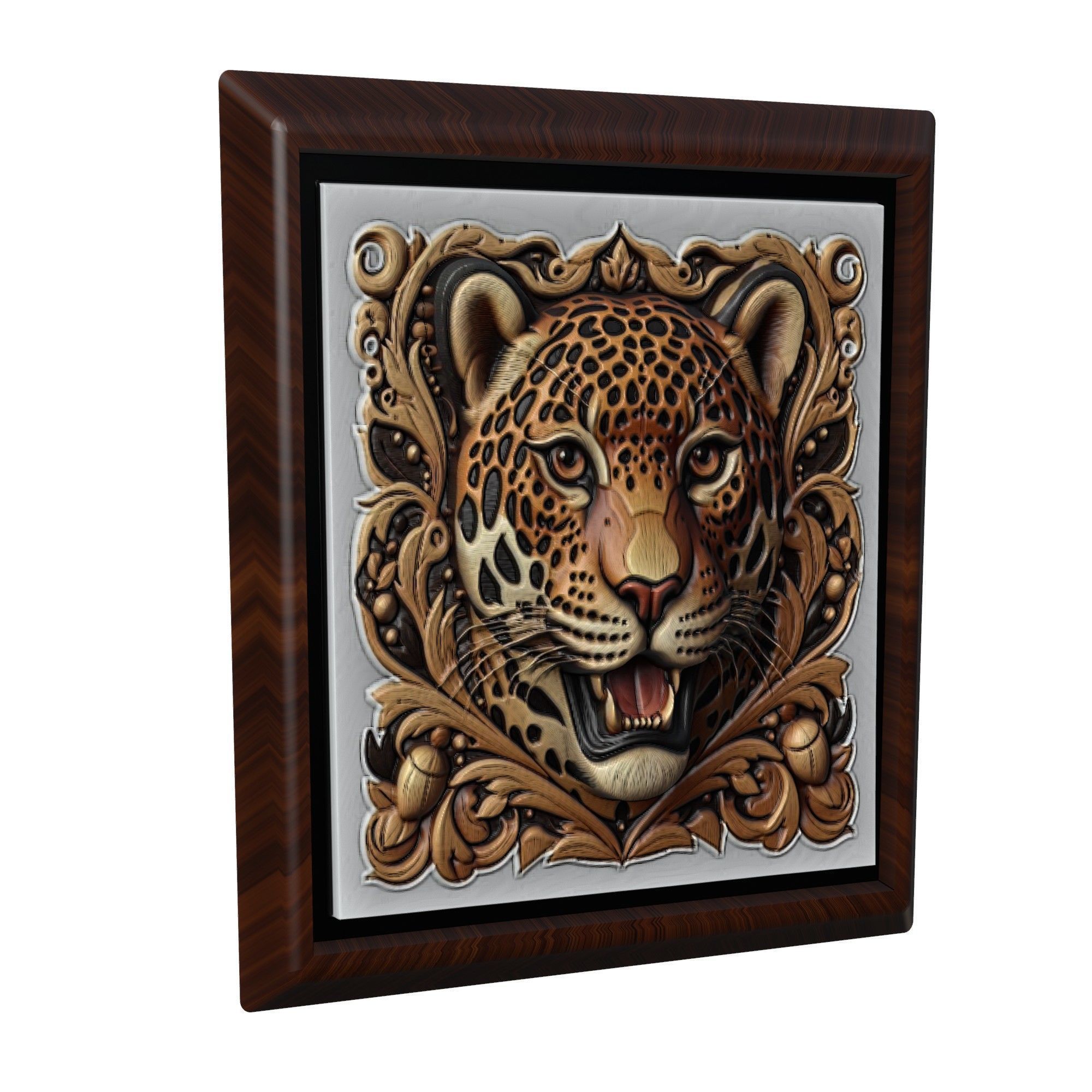 Jaguar Animal 3D print model_1