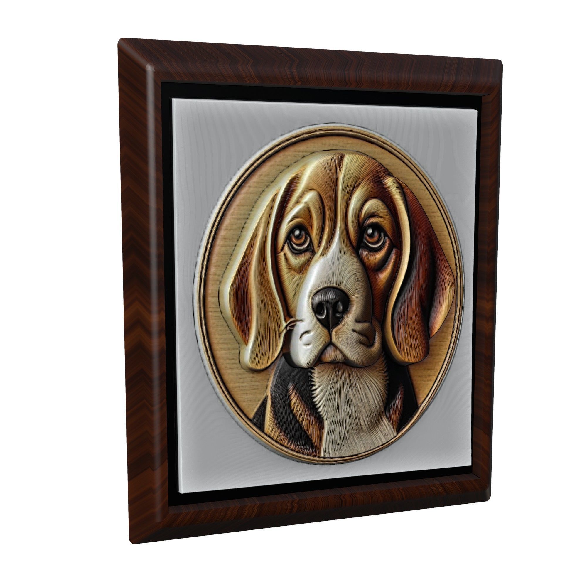 Dog Beagle Animal 3D print model_1