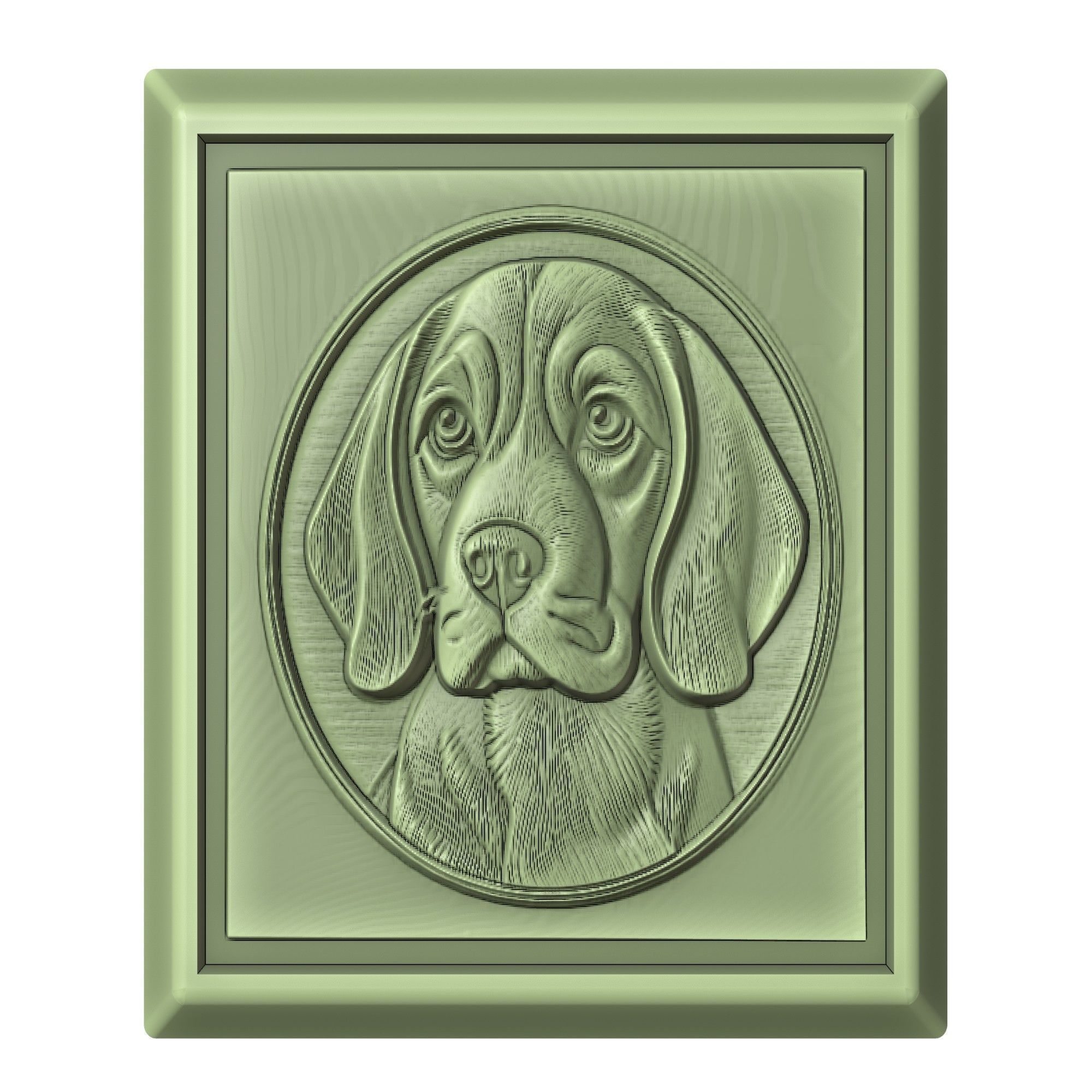 Dog Beagle Animal 3D print model_2