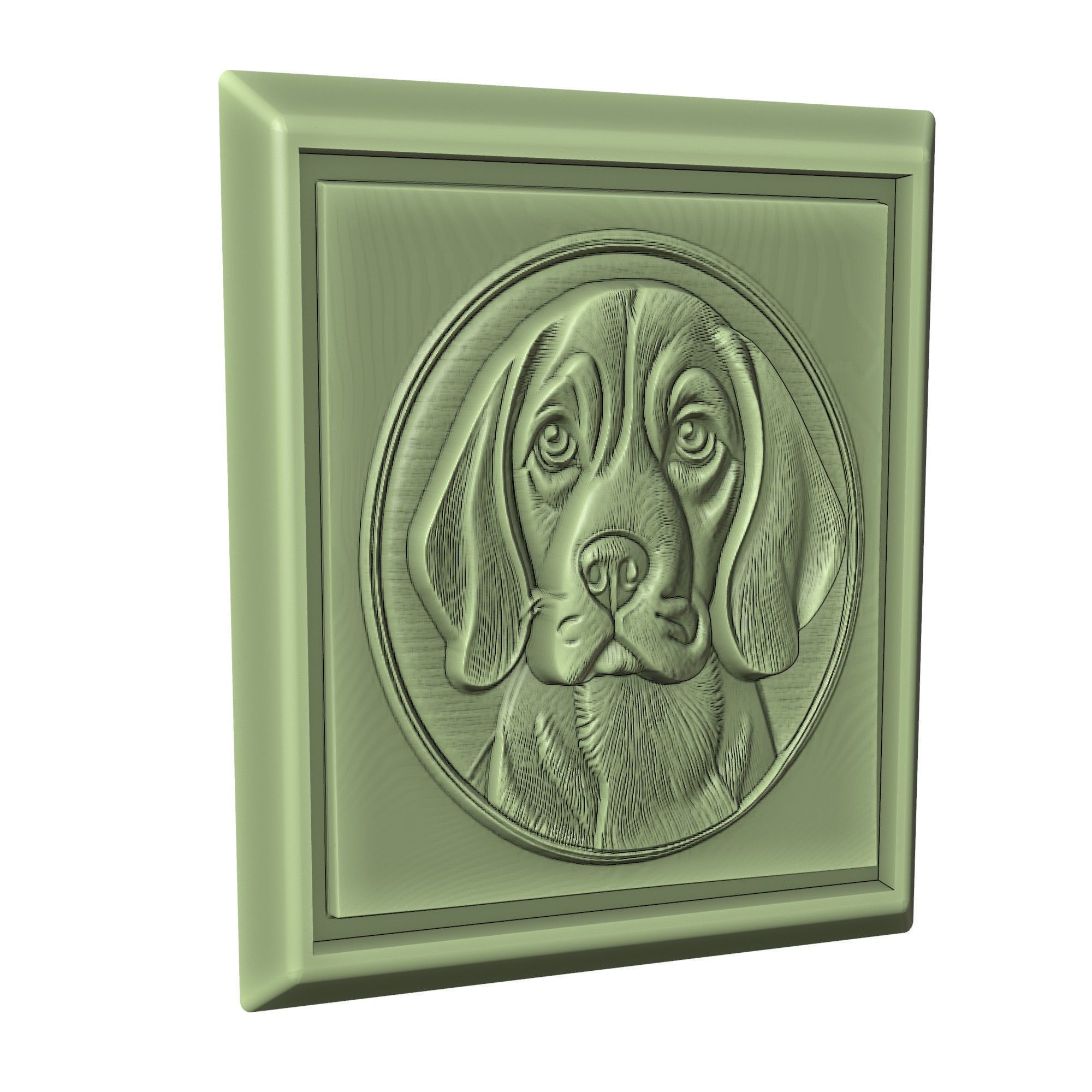 Dog Beagle Animal 3D print model_3