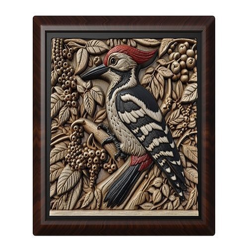 Woodpecker Animal 3D print model