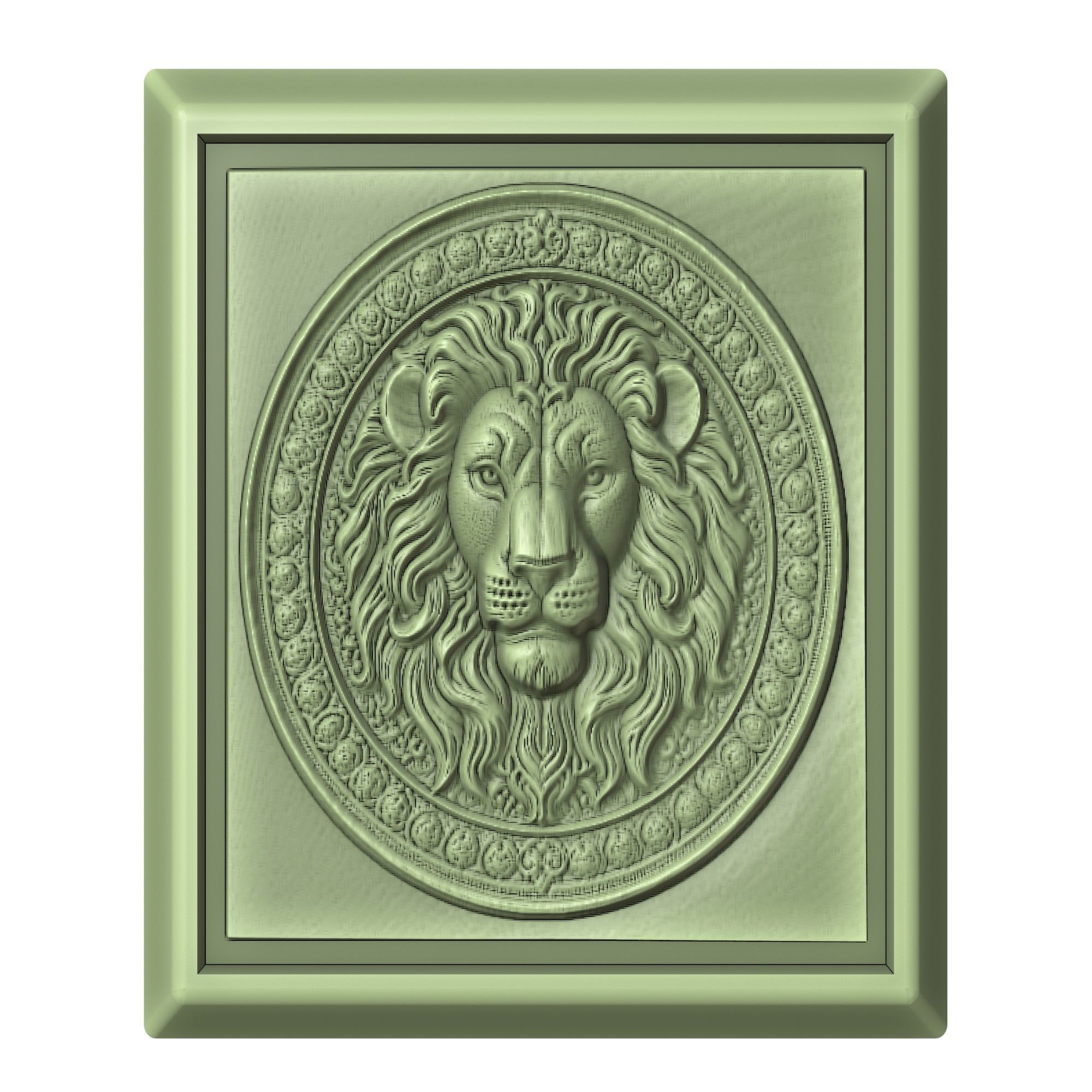 Lion Animal 3D print model_2
