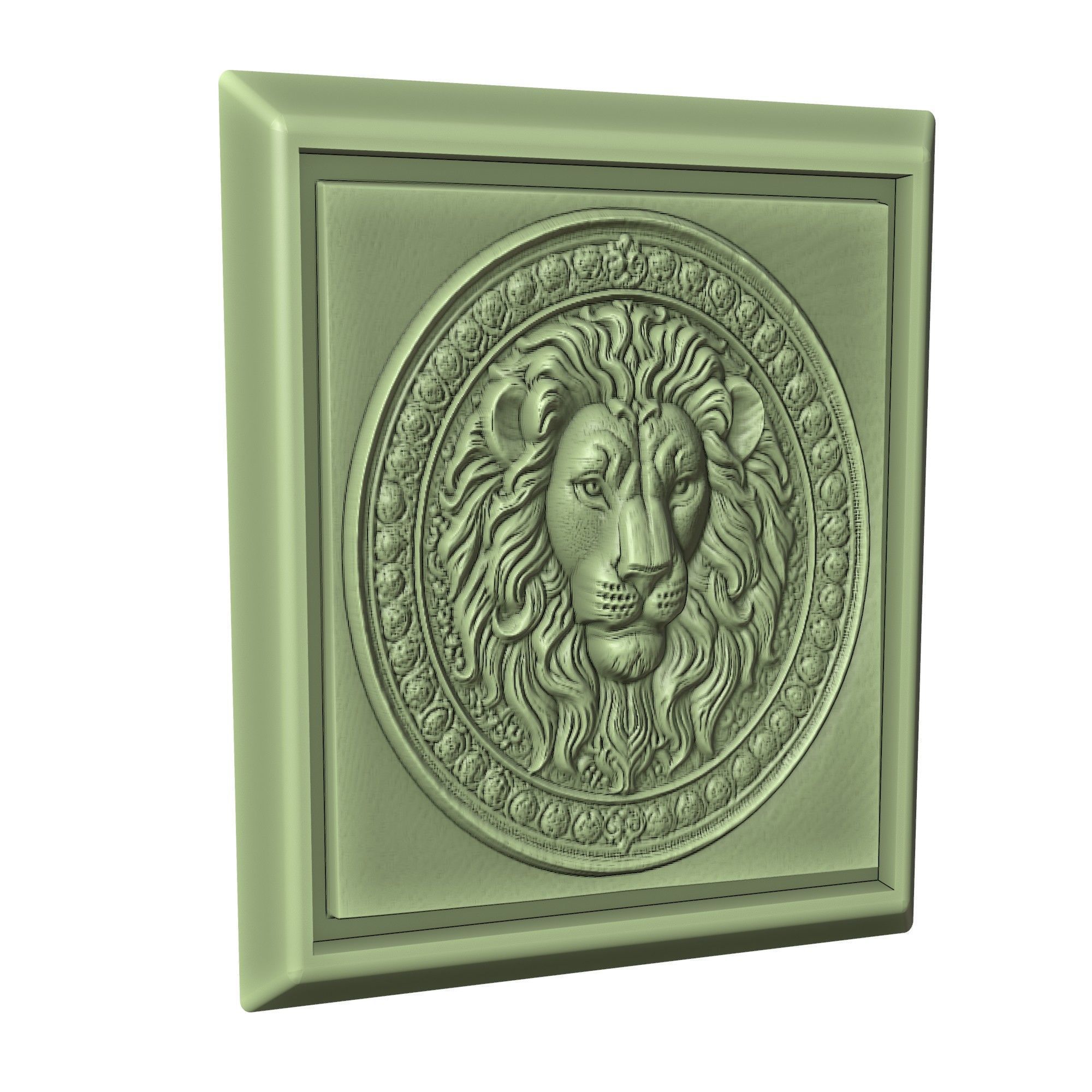 Lion Animal 3D print model_3