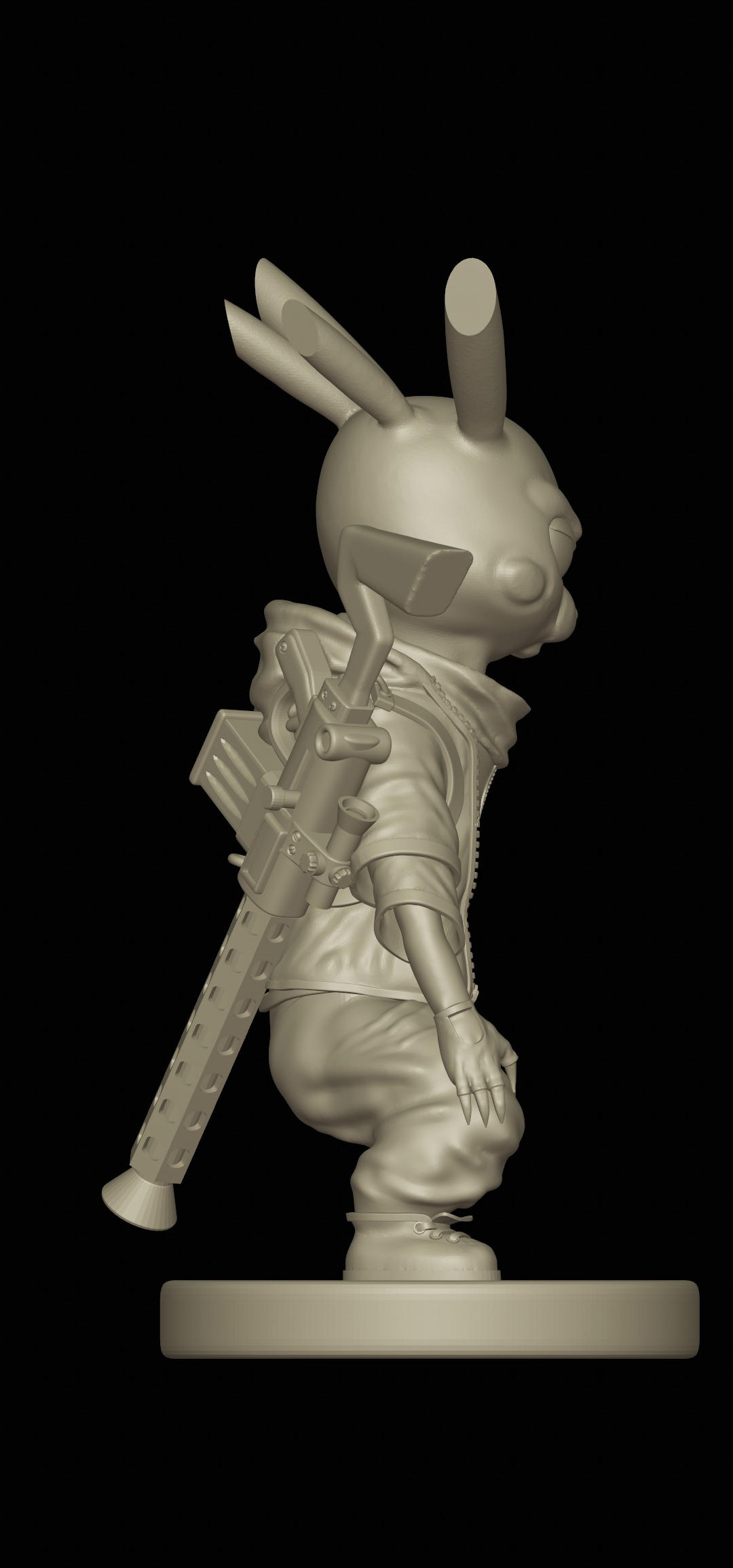 Pikachu  3D print model_5