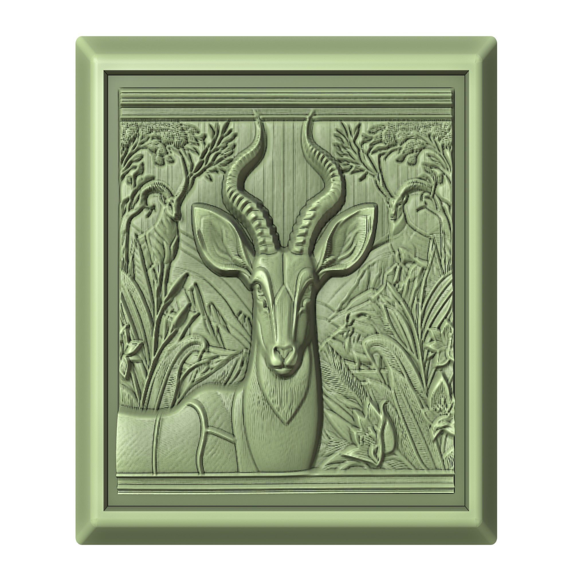 Antelope Animal 3D print model_2